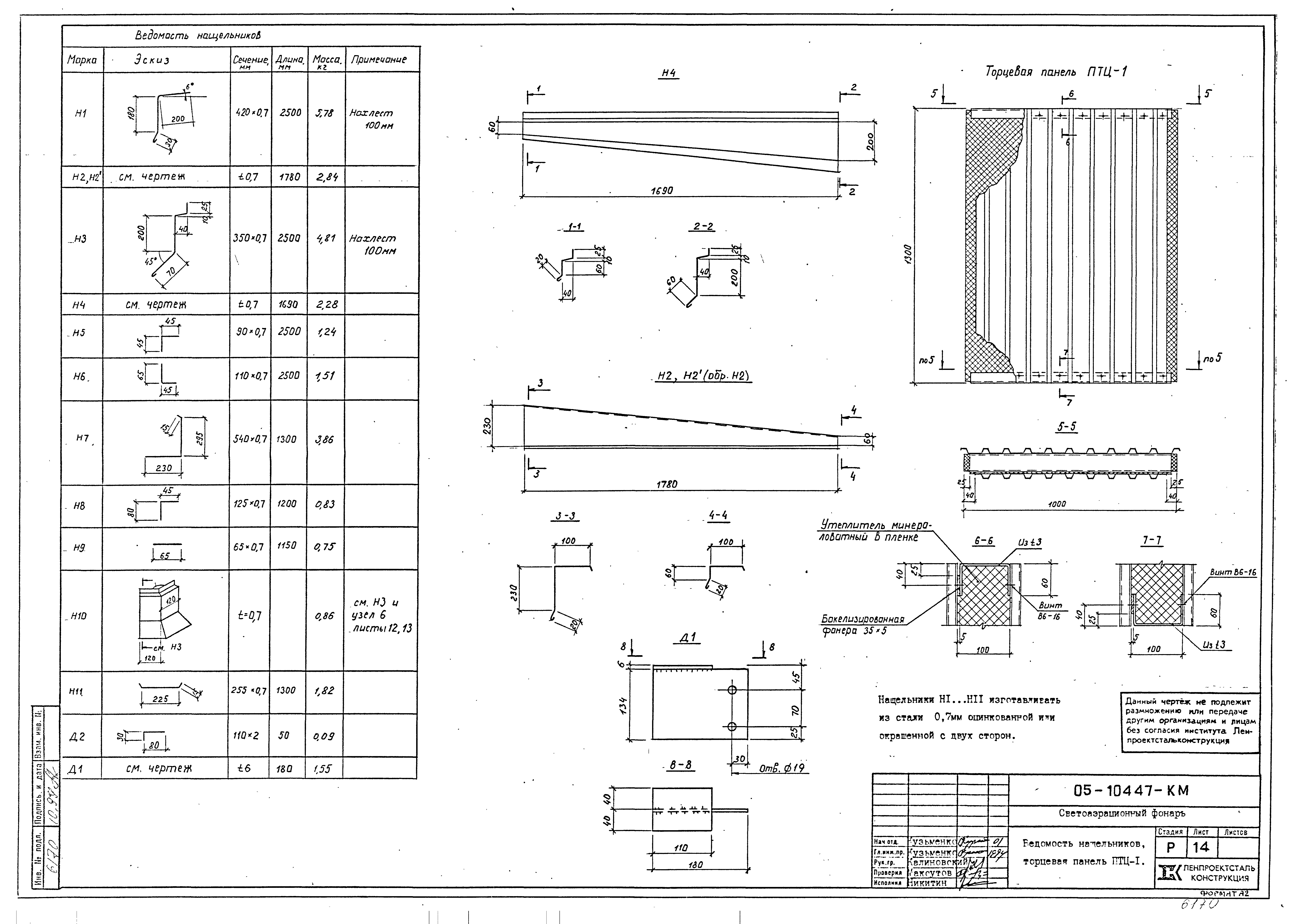 Шифр 05-10447КМ