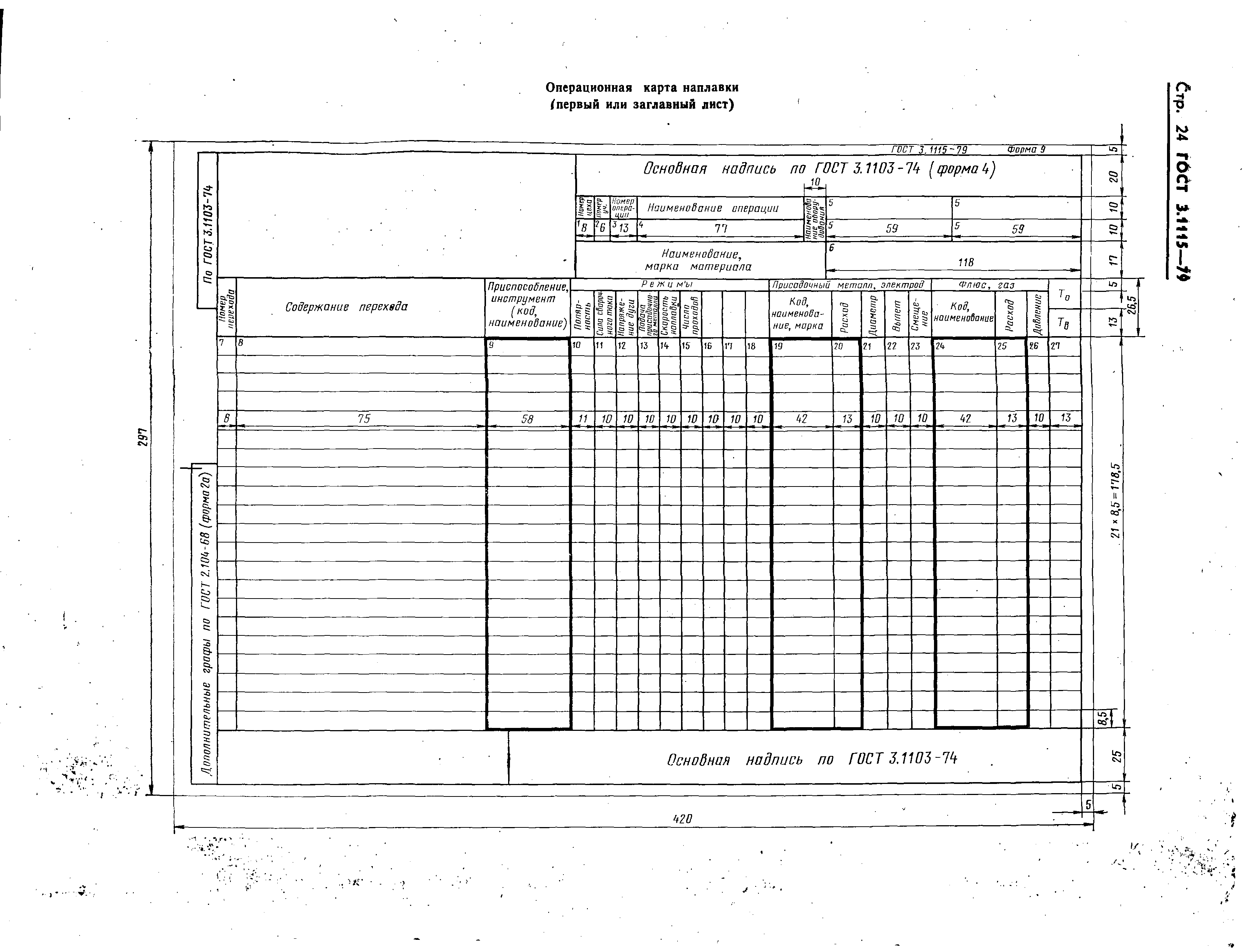 ГОСТ 3.1115-79