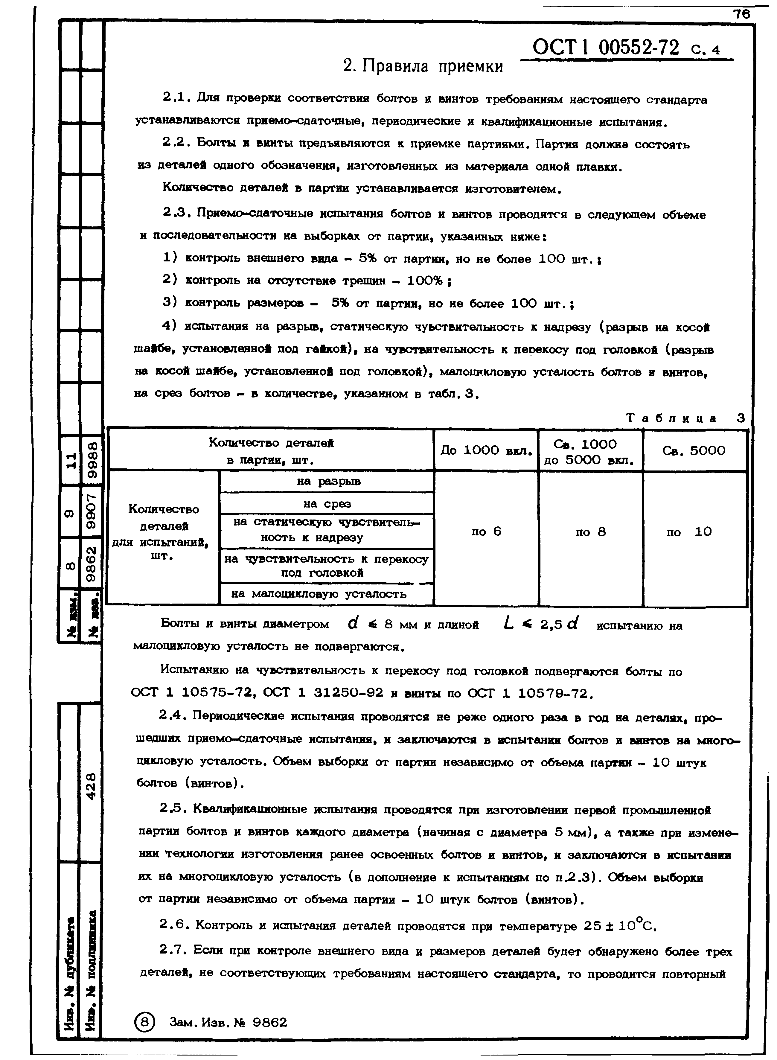 ОСТ 1 00552-72