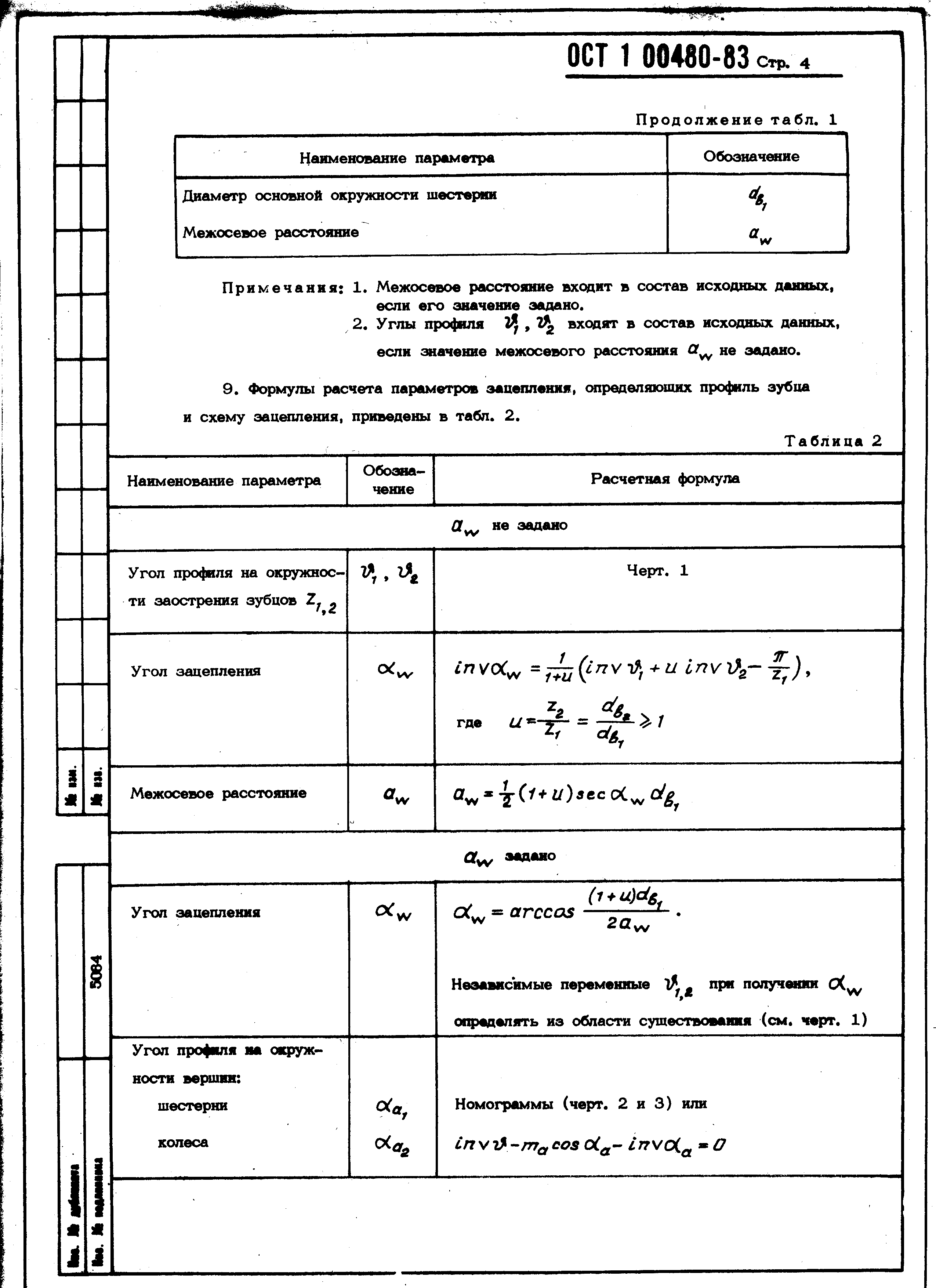 ОСТ 1 00480-83