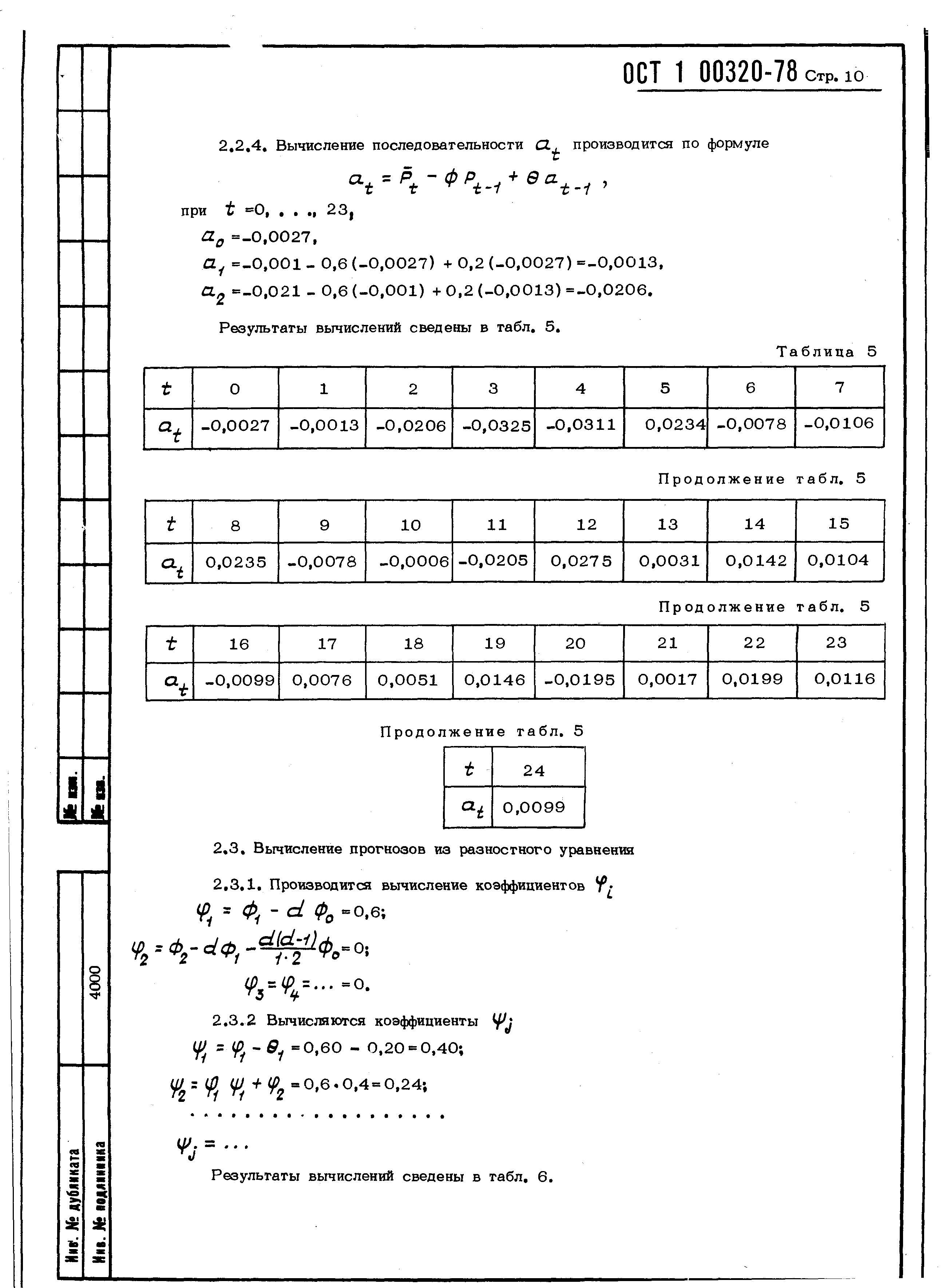 ОСТ 1 00320-78