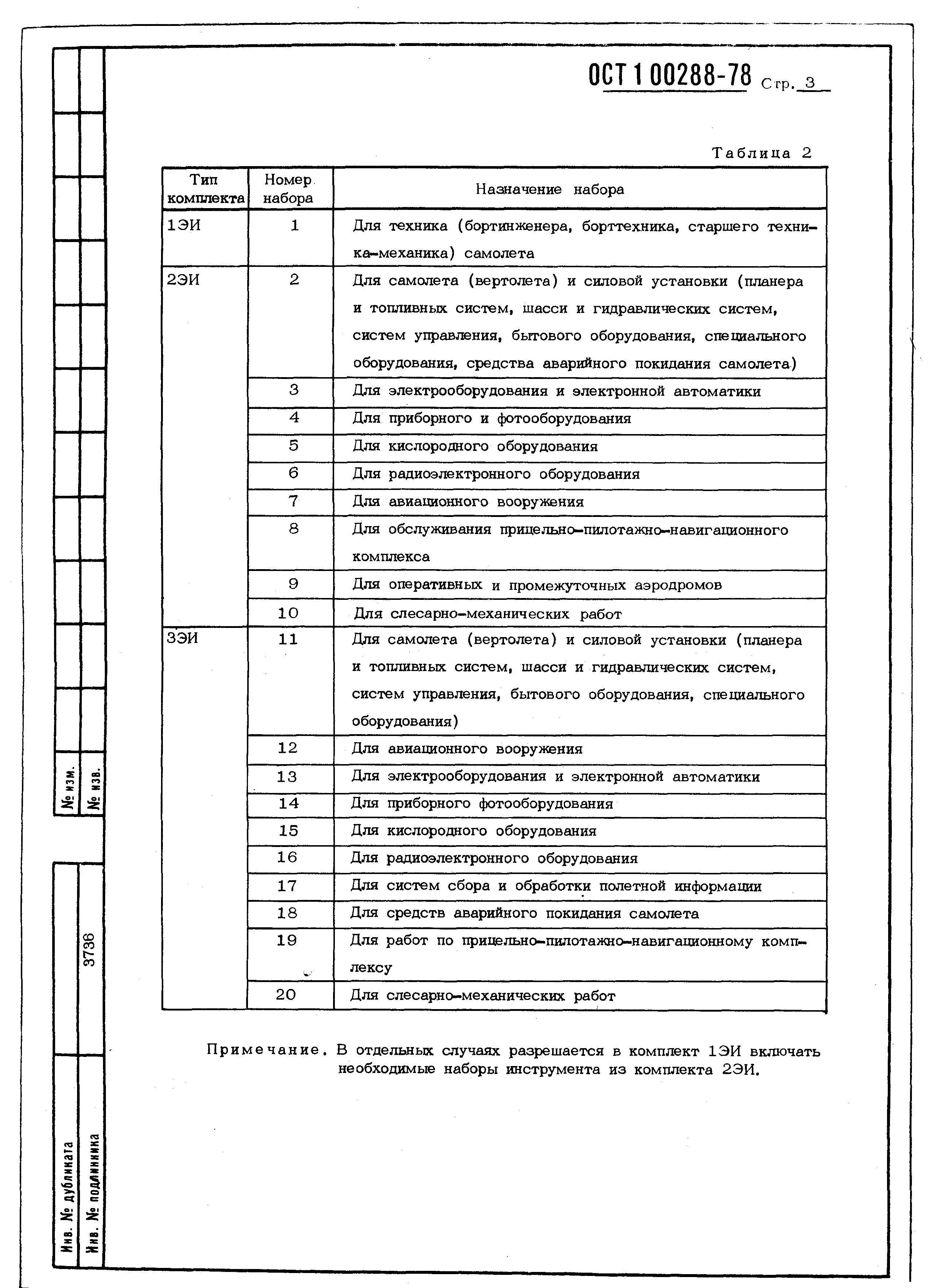 ОСТ 1 00288-78