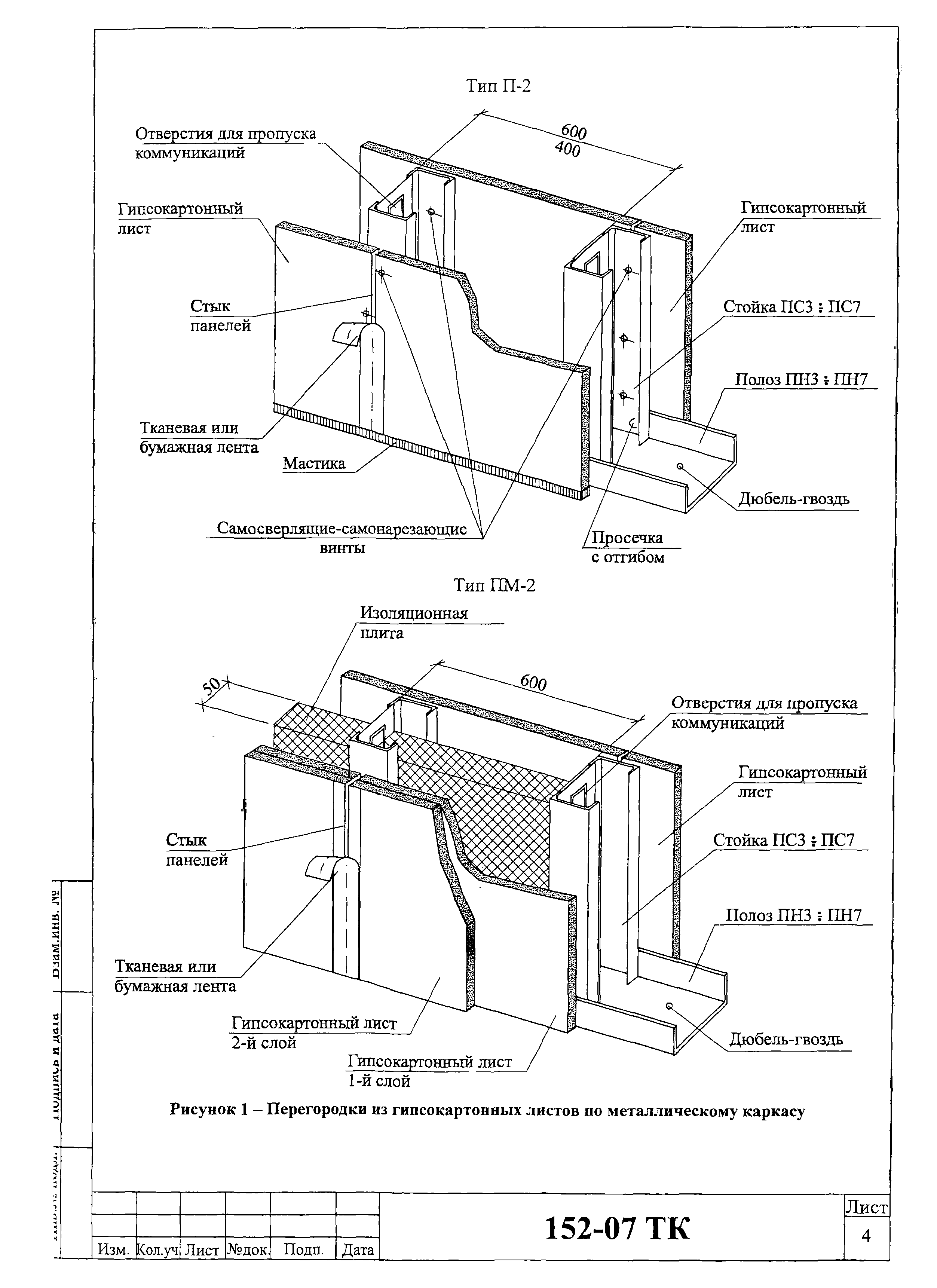 Технологическая карта 152-07 ТК