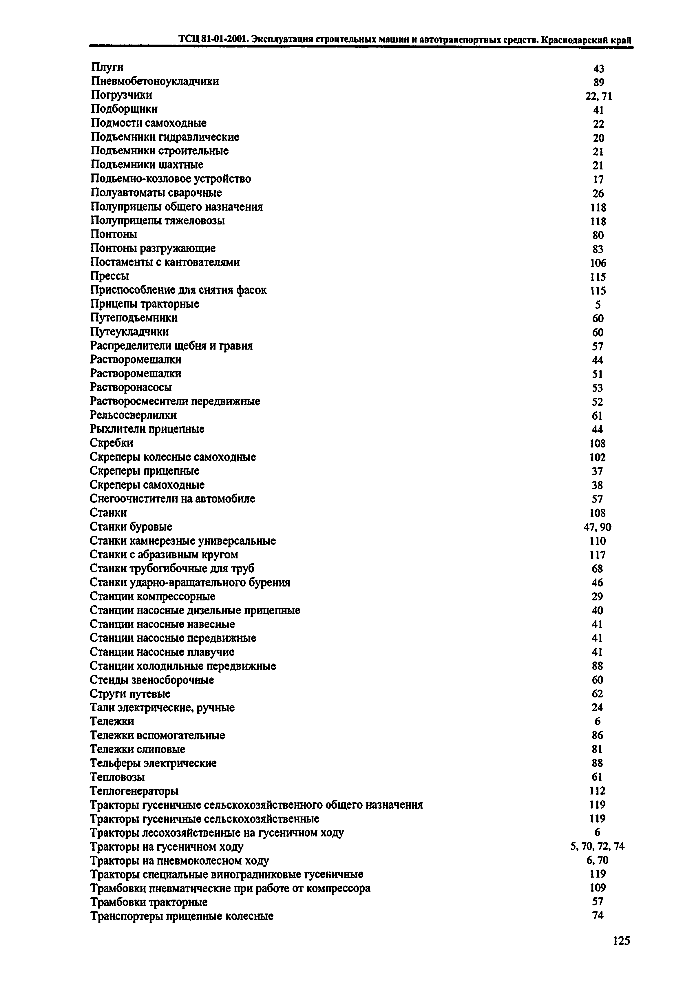 ТСЦ Краснодарский край 81-01-2001