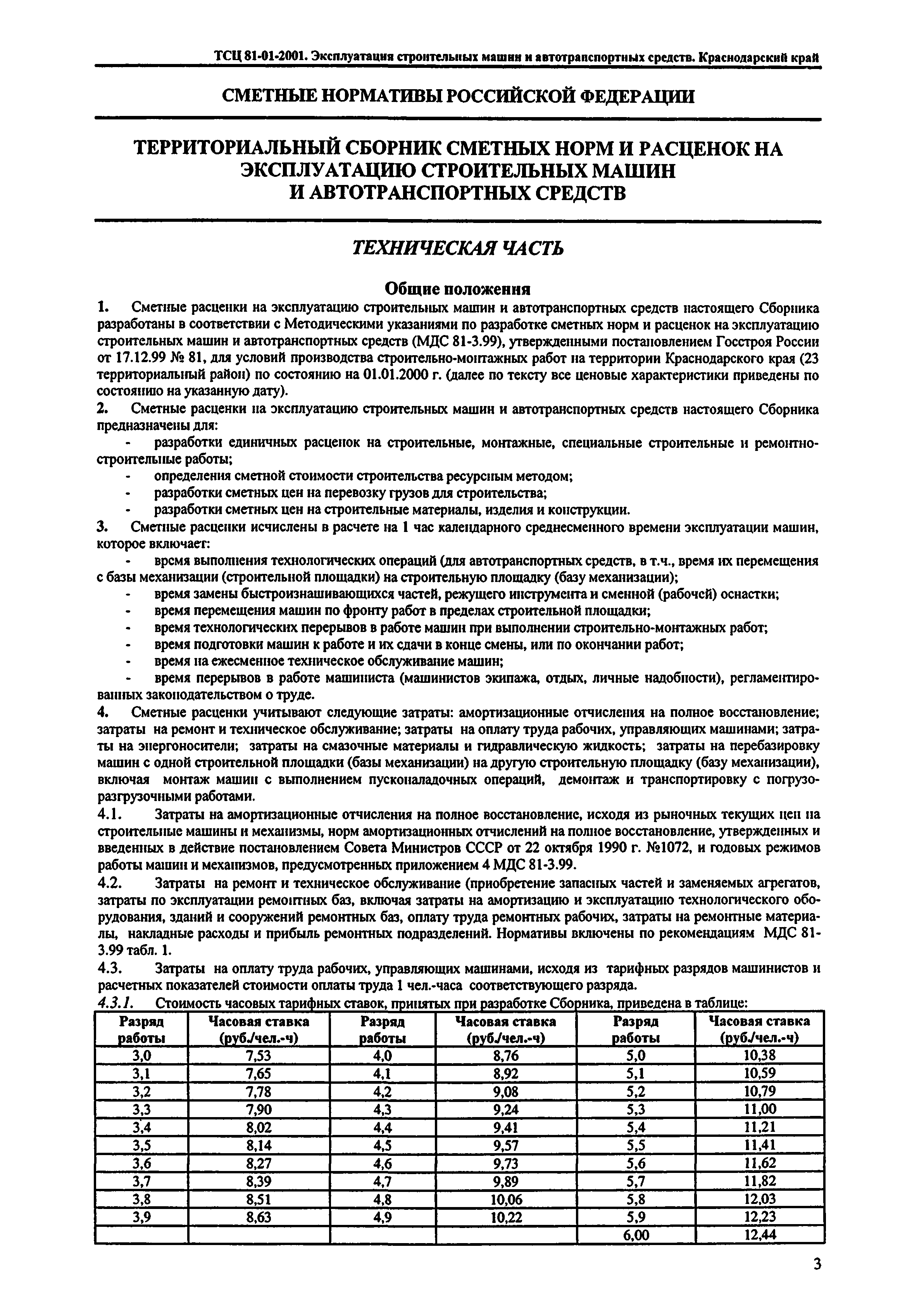 ТСЦ Краснодарский край 81-01-2001