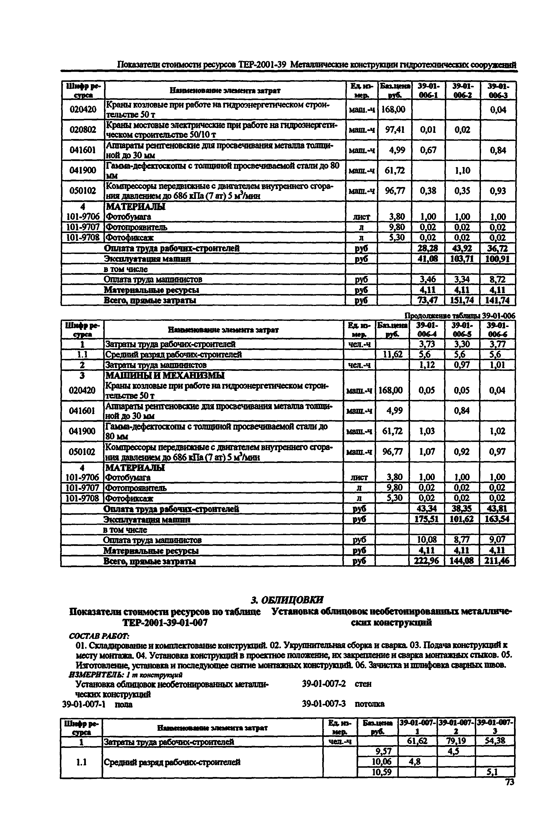 Справочное пособие к ТЕР 81-02-39-2001