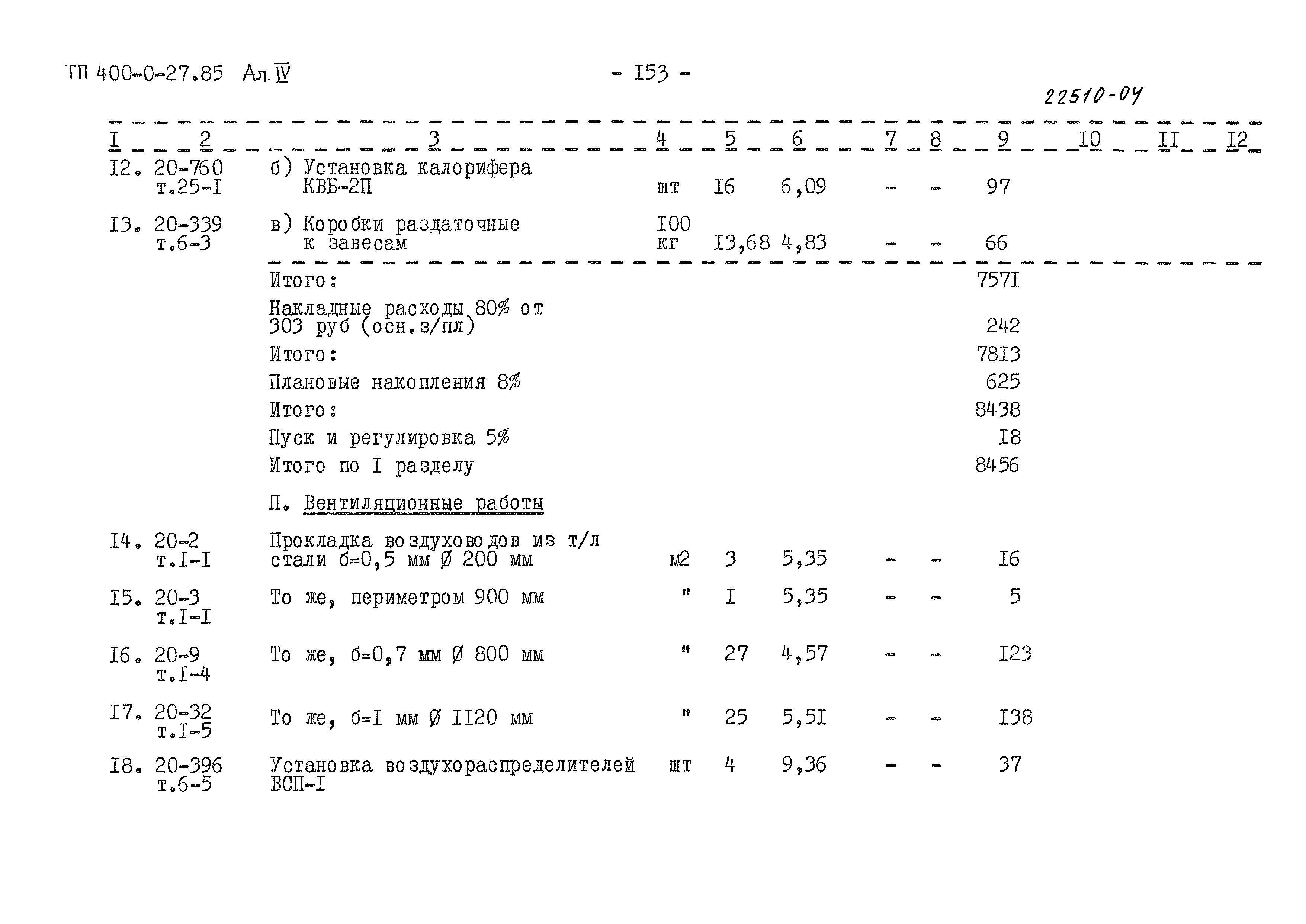 Типовые проектные решения 400-0-27.85