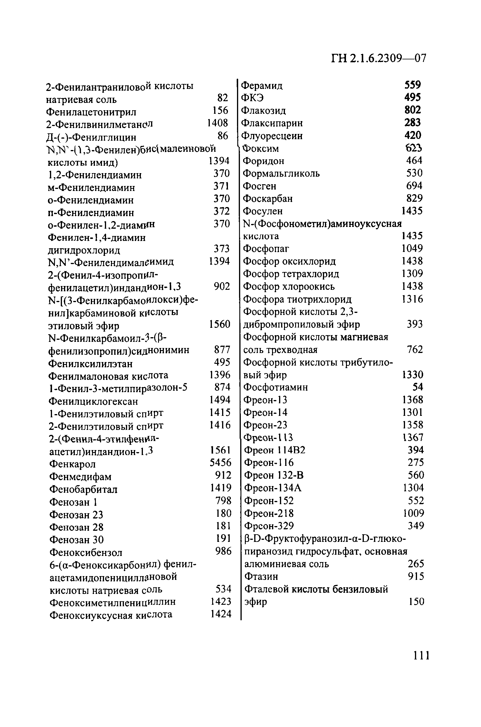 ГН 2.1.6.2309-07