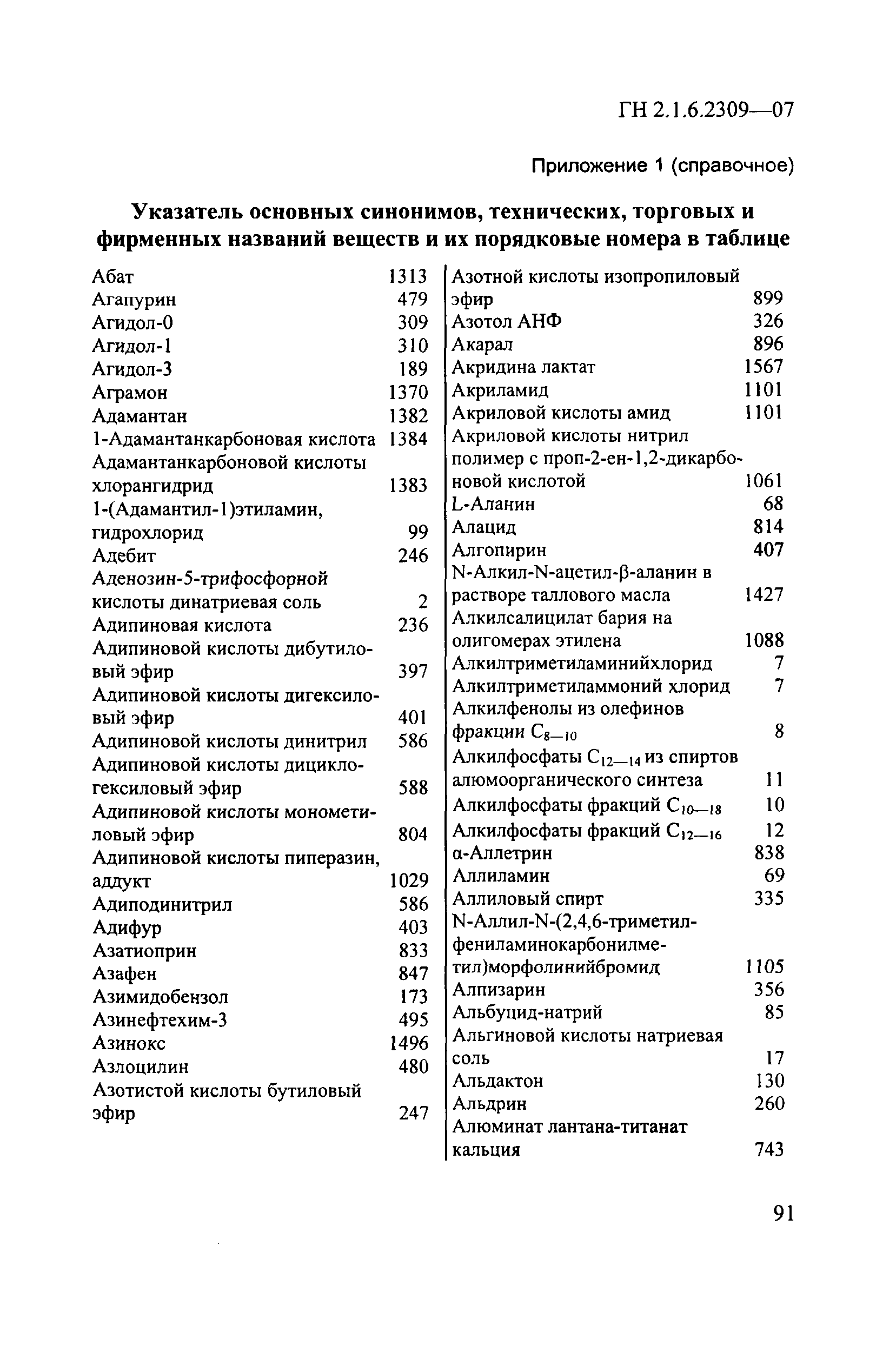 ГН 2.1.6.2309-07