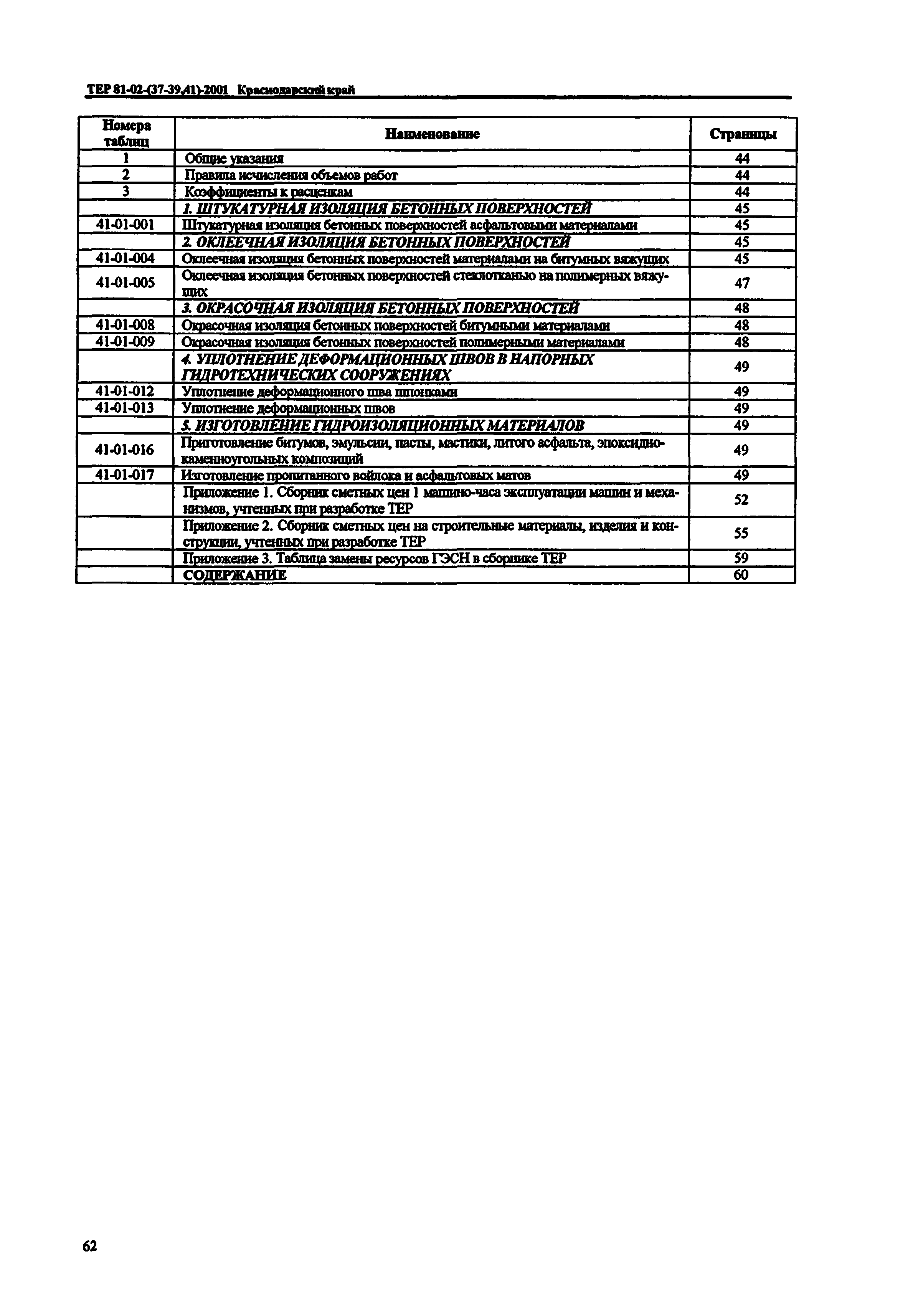 ТЕР Краснодарский край 2001-39