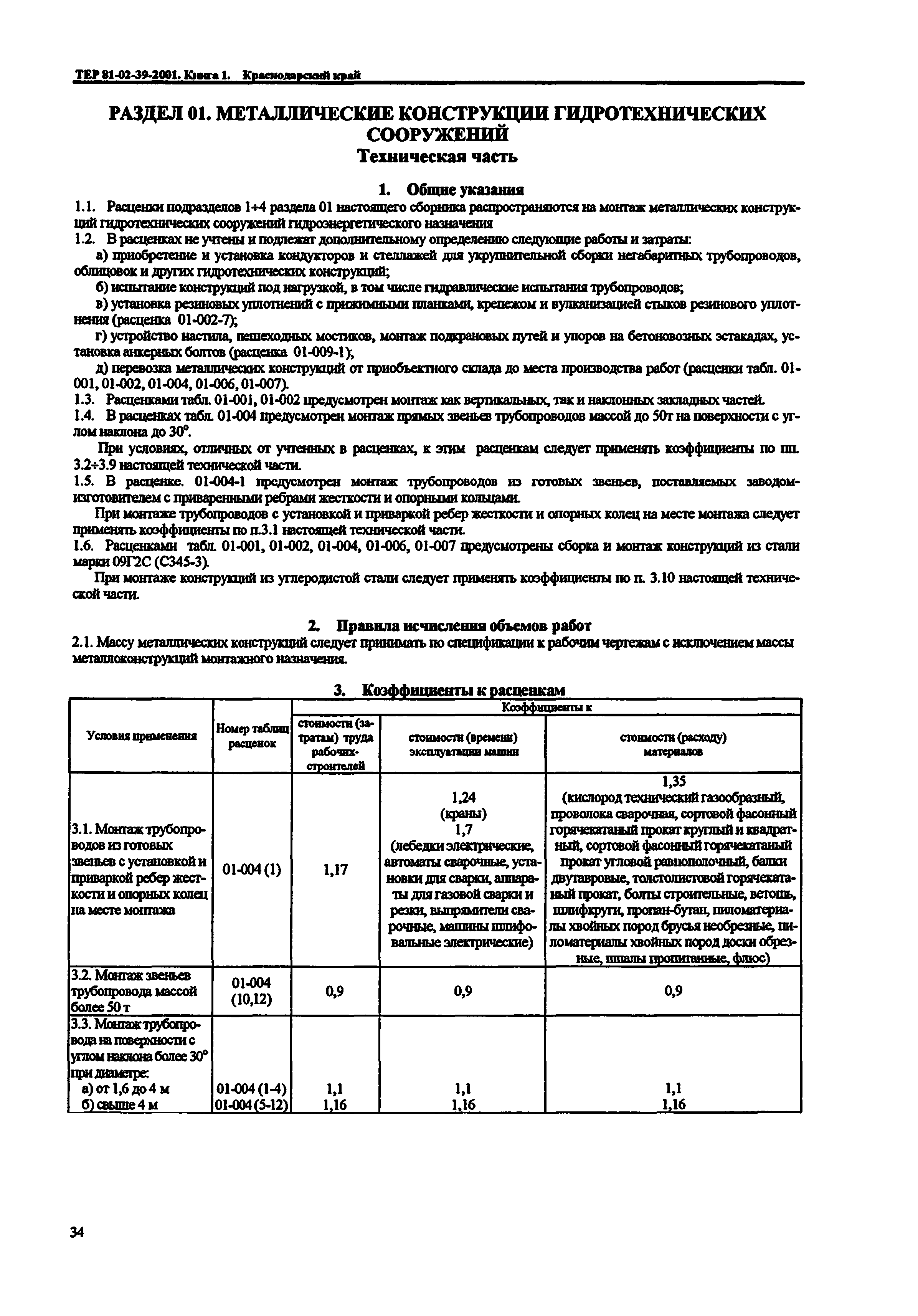 ТЕР Краснодарский край 2001-39