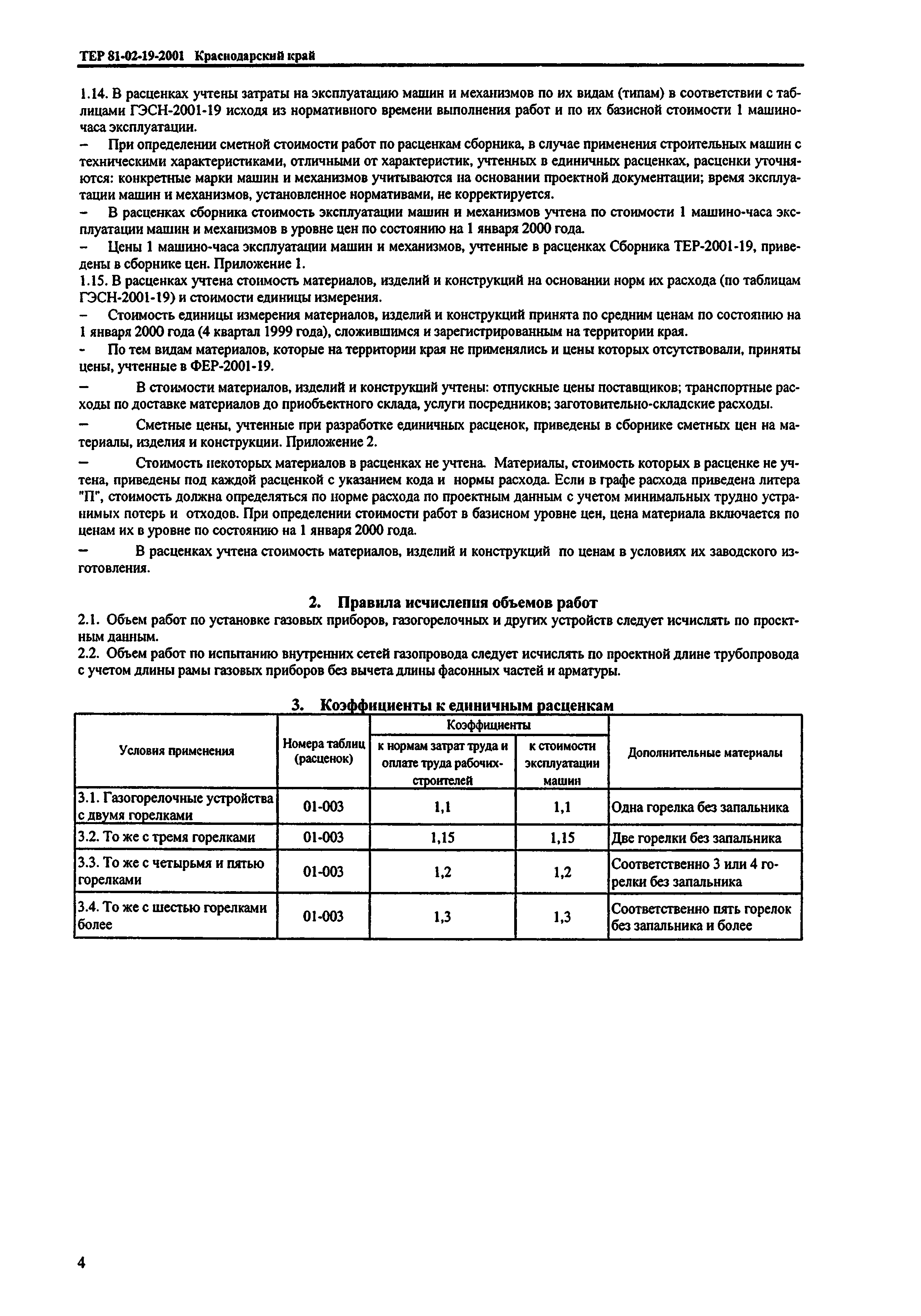 ТЕР Краснодарский край 2001-19