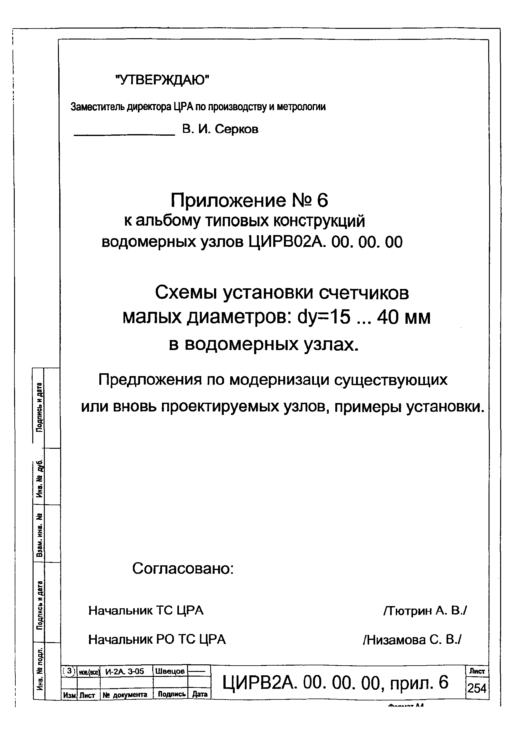 ЦИРВ 02А.00.00.00