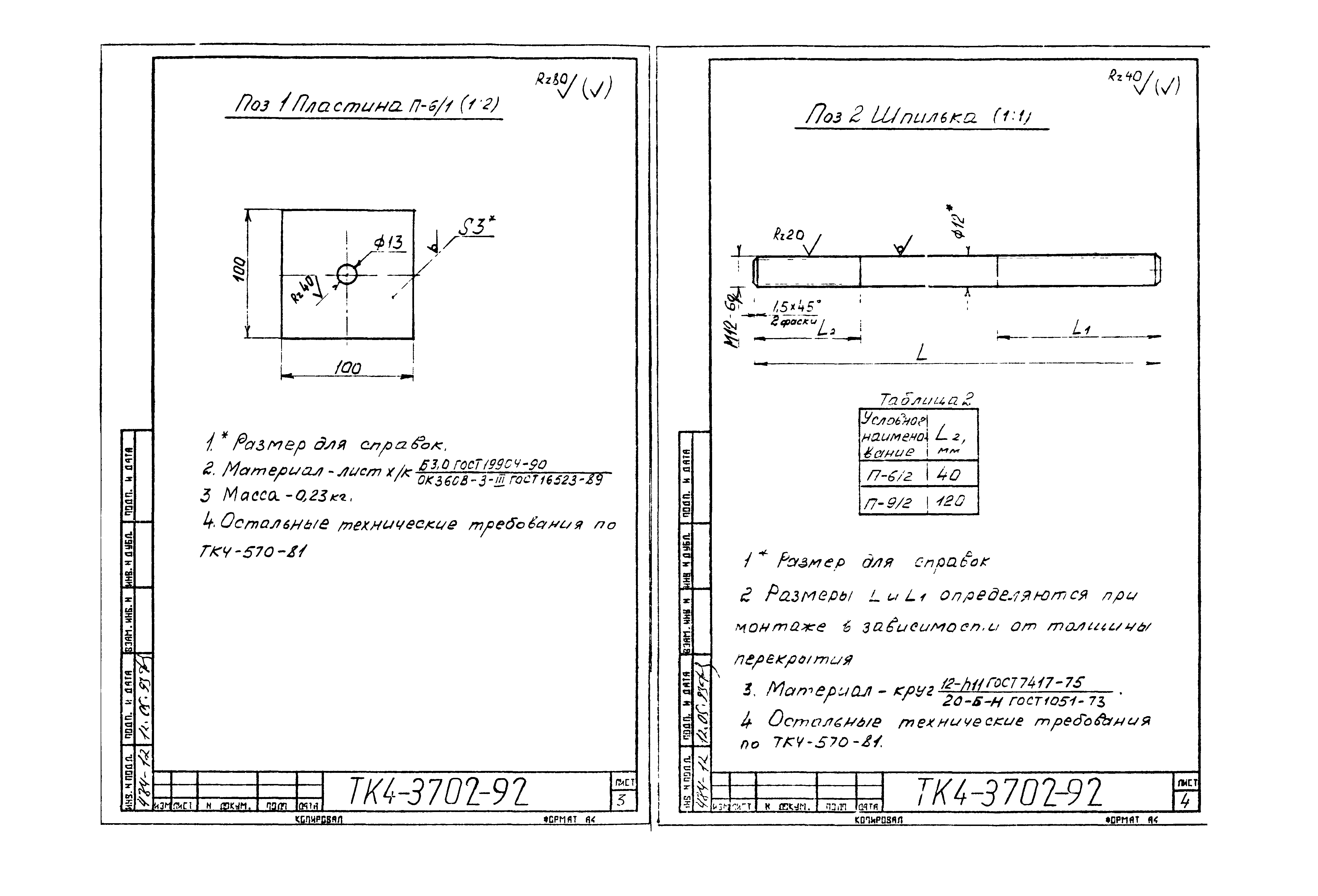 СТК 4-25-92