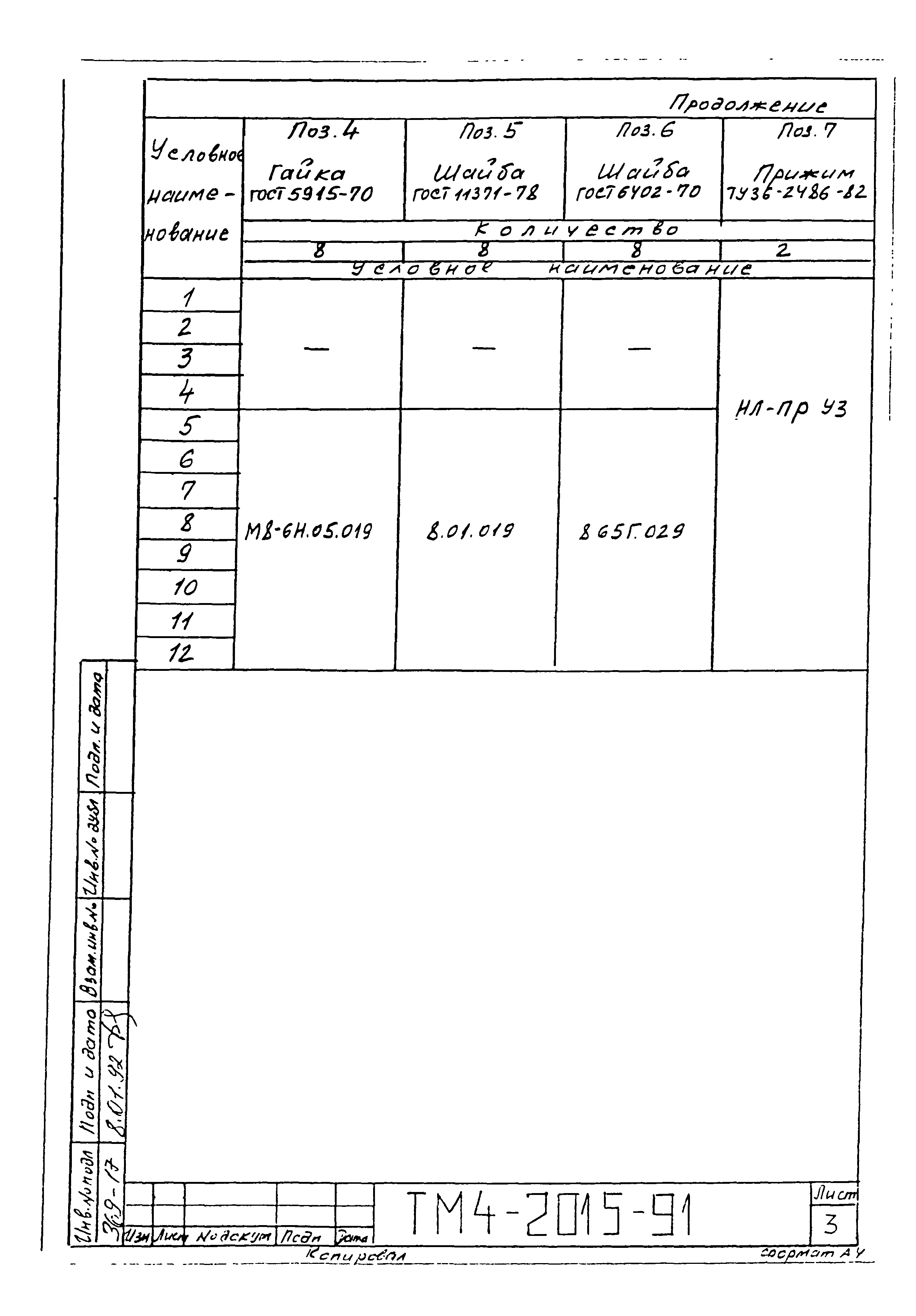 СТМ 4-25-91