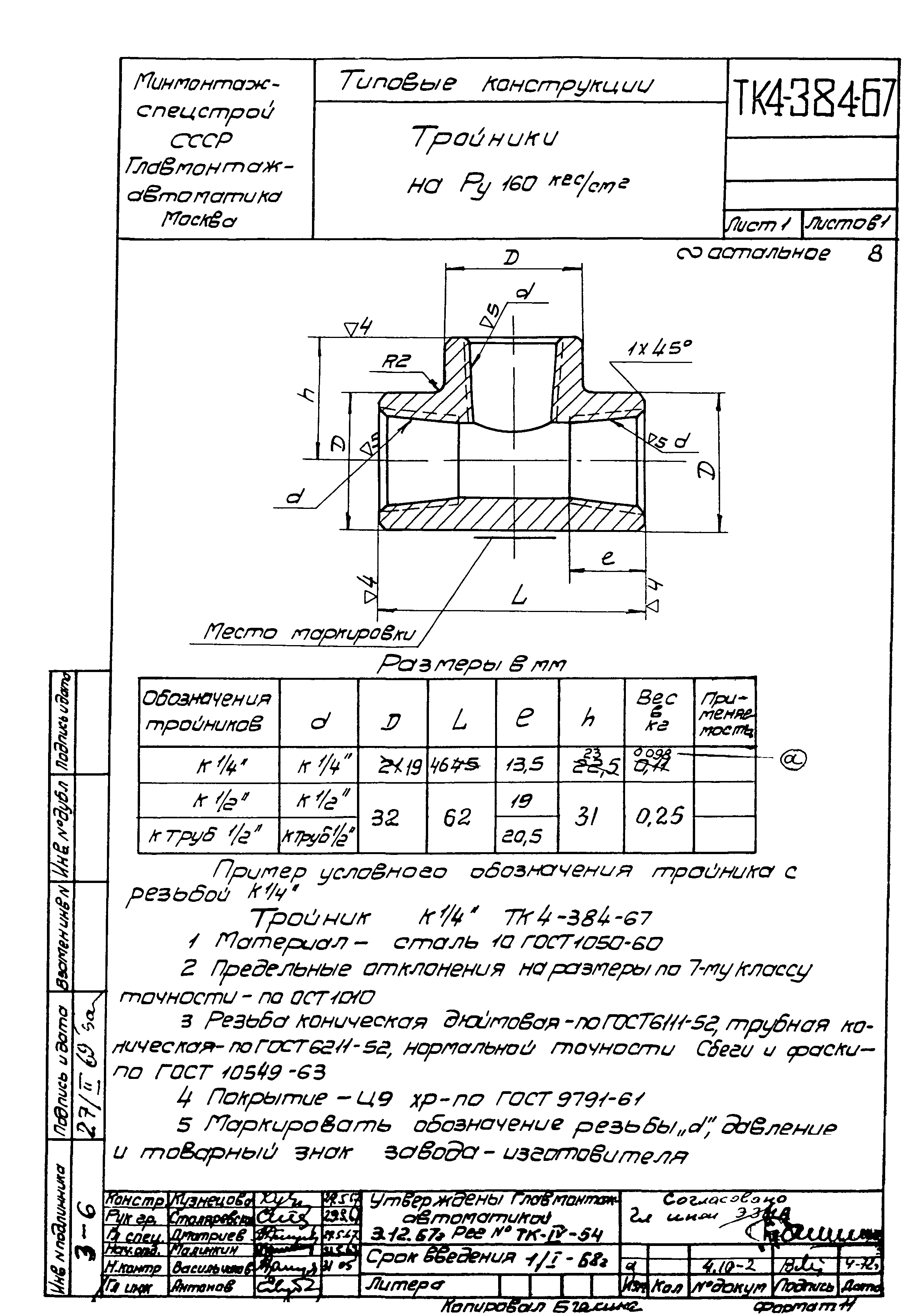 Типовые конструкции 