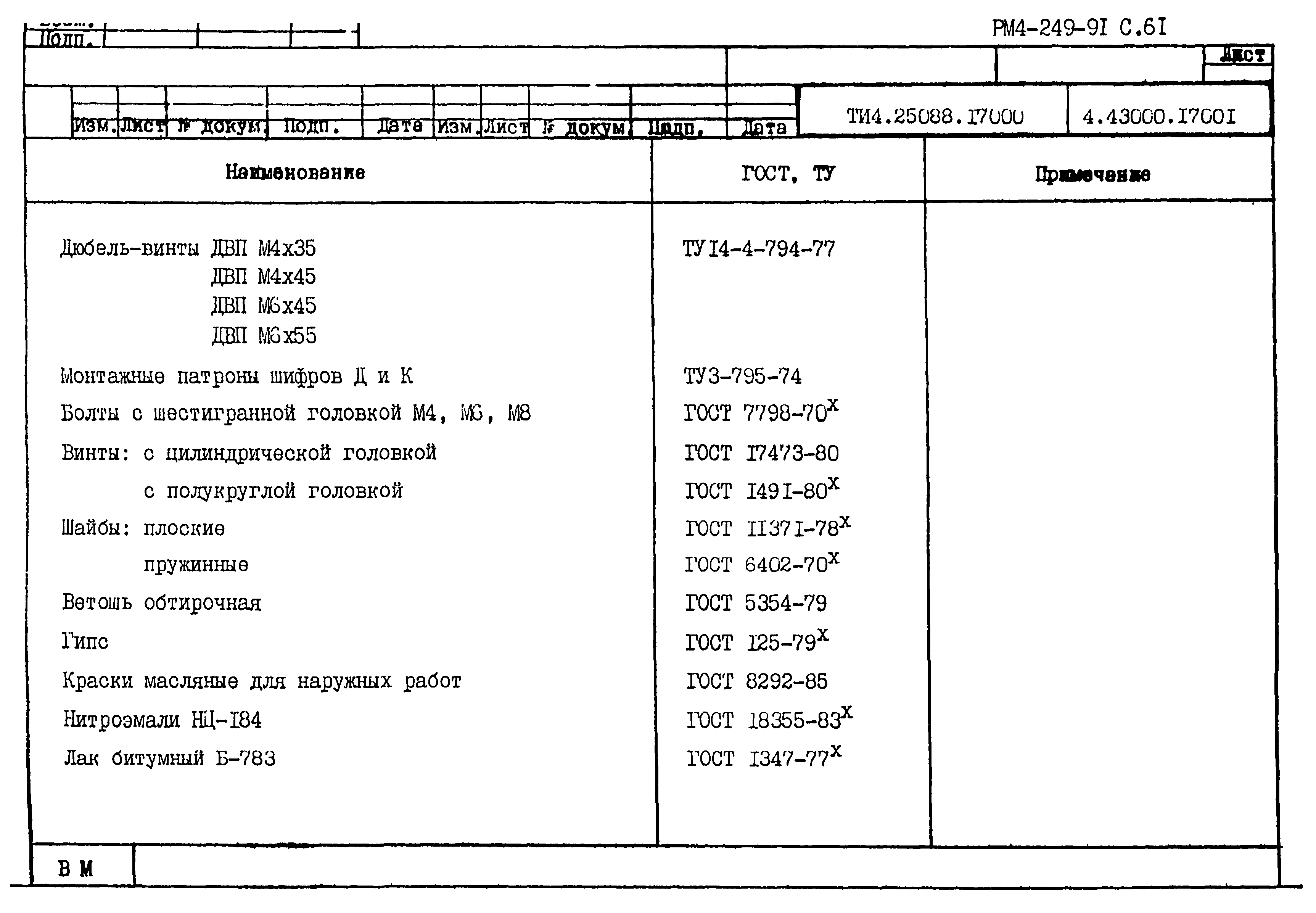 РМ 4-249-91