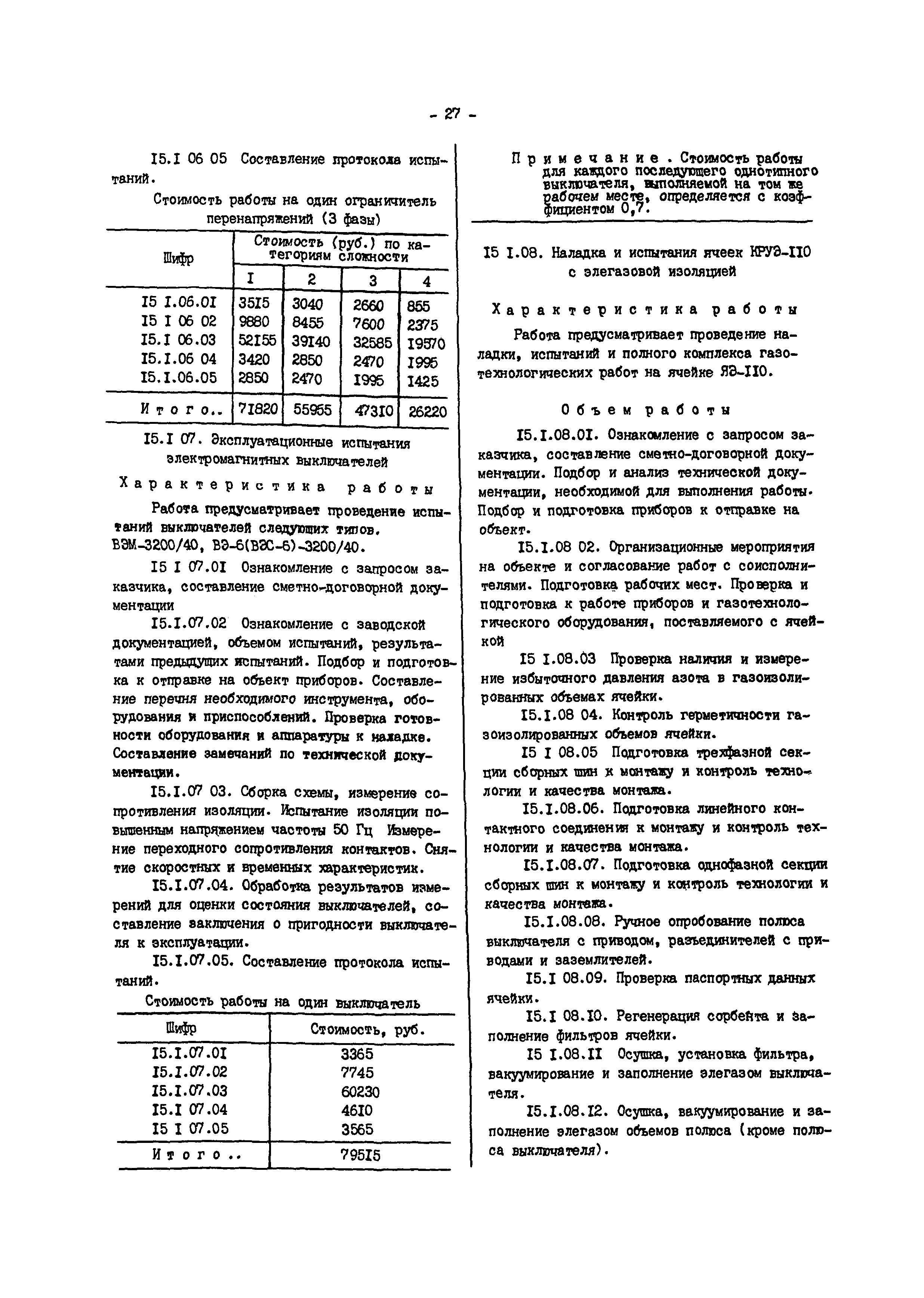 Прейскурант 