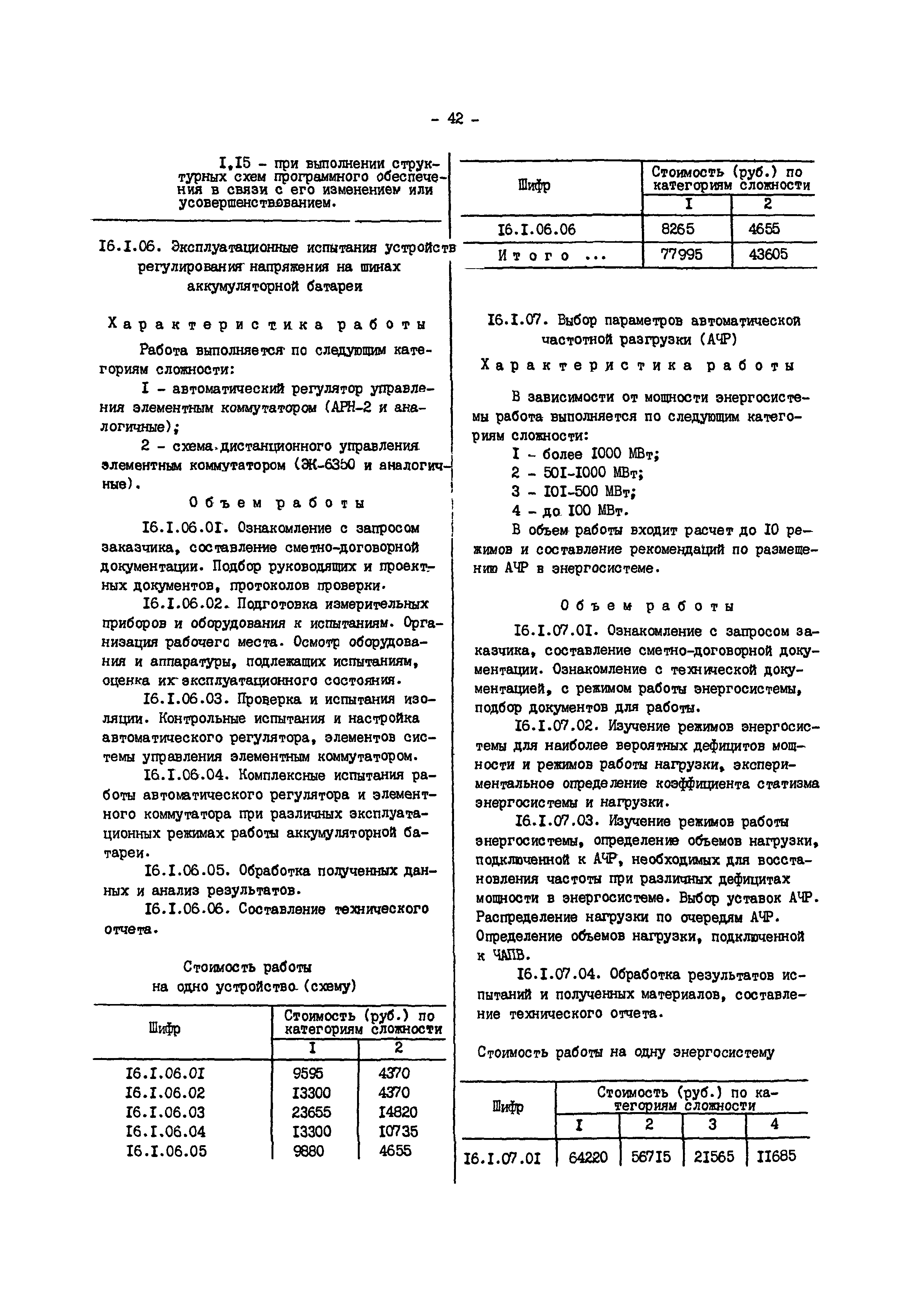 Прейскурант 