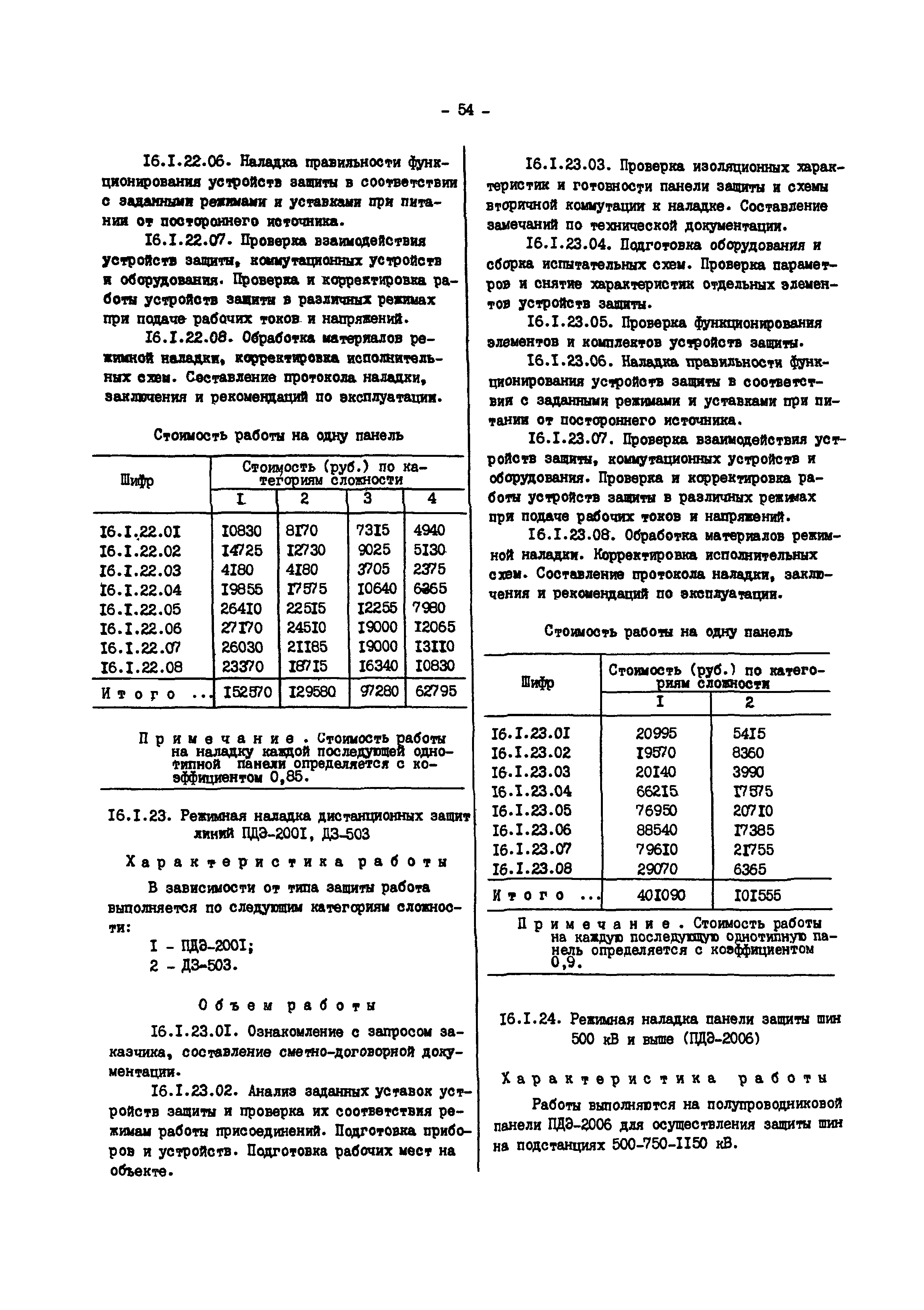 Прейскурант 