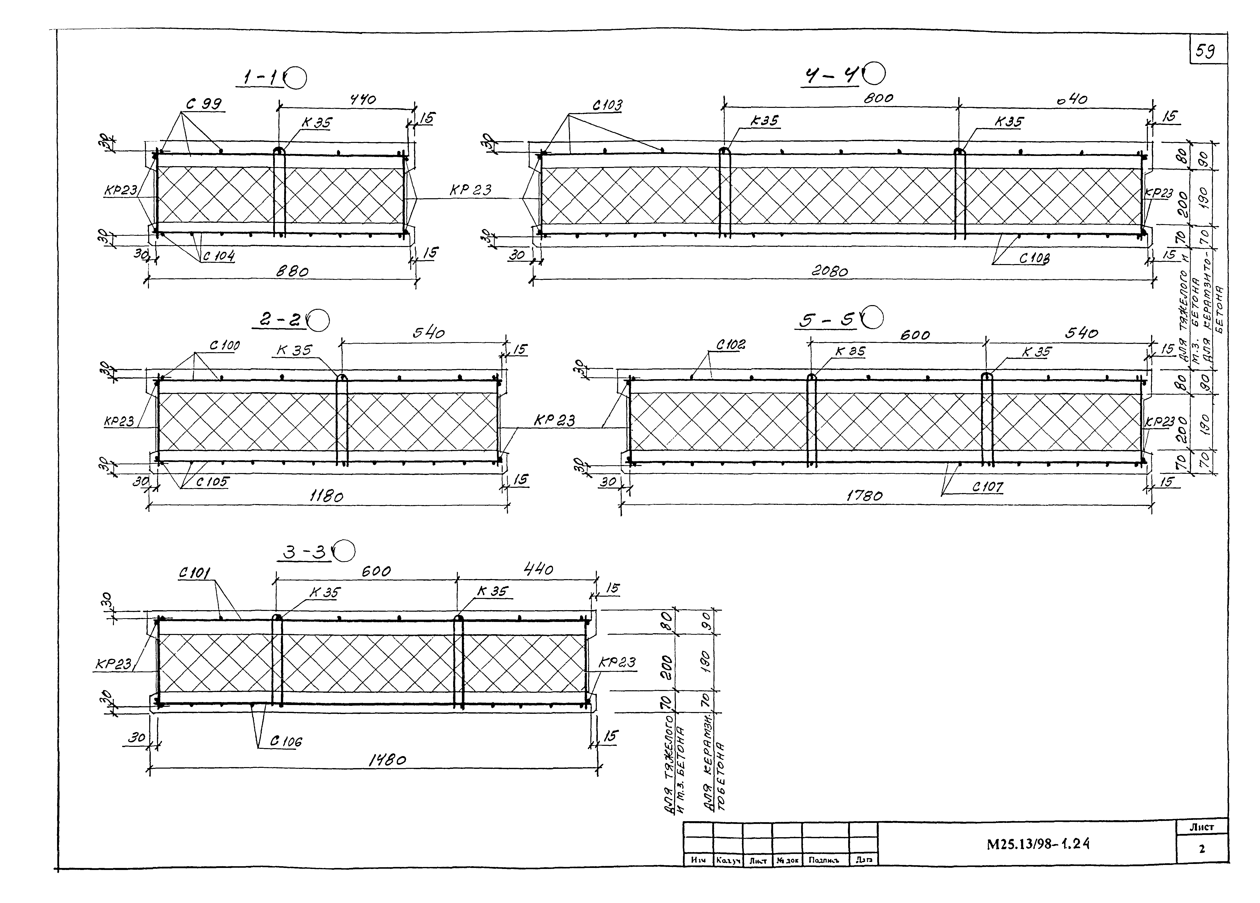 Шифр М25.13/98