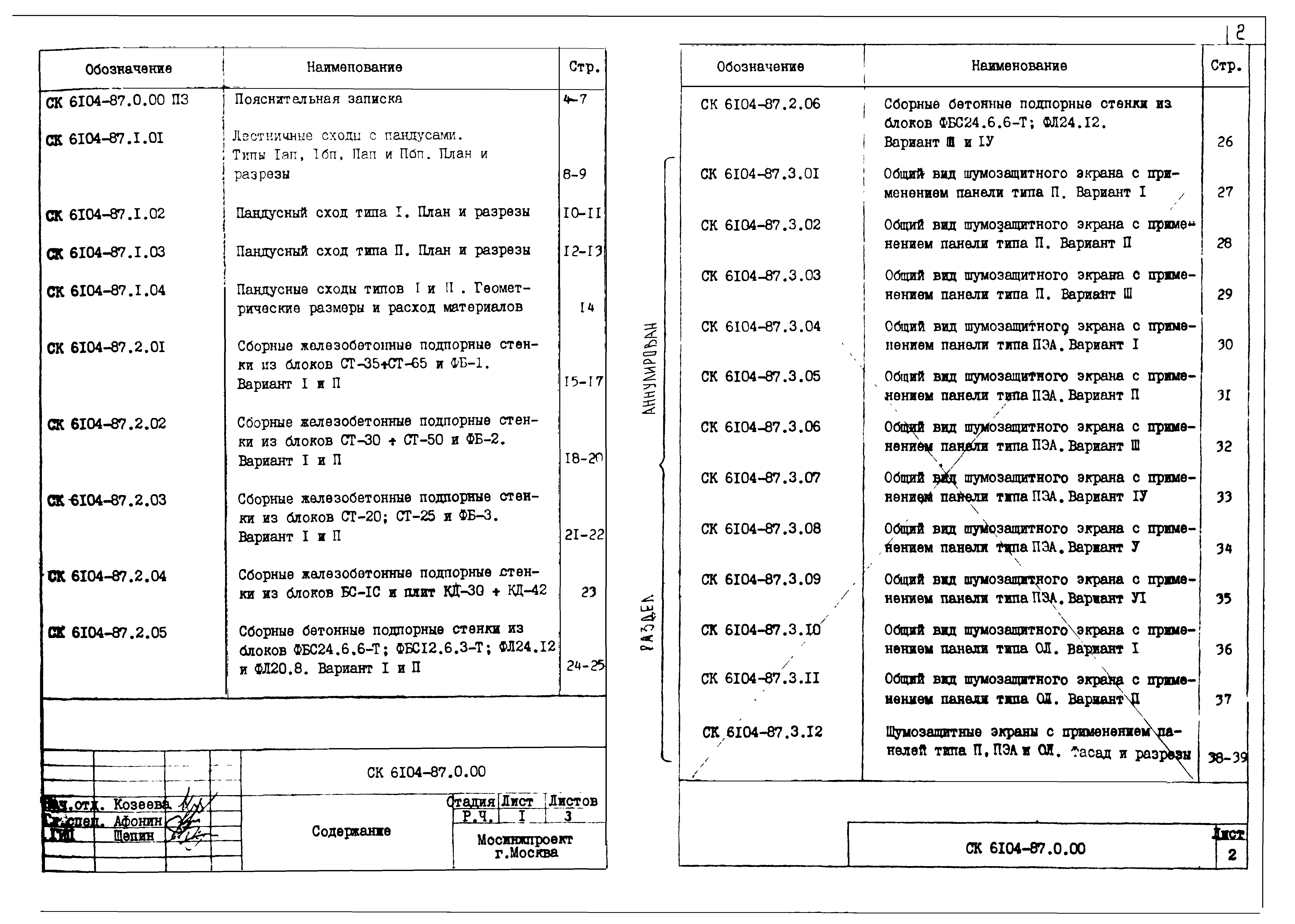 Альбом СК 6104-87