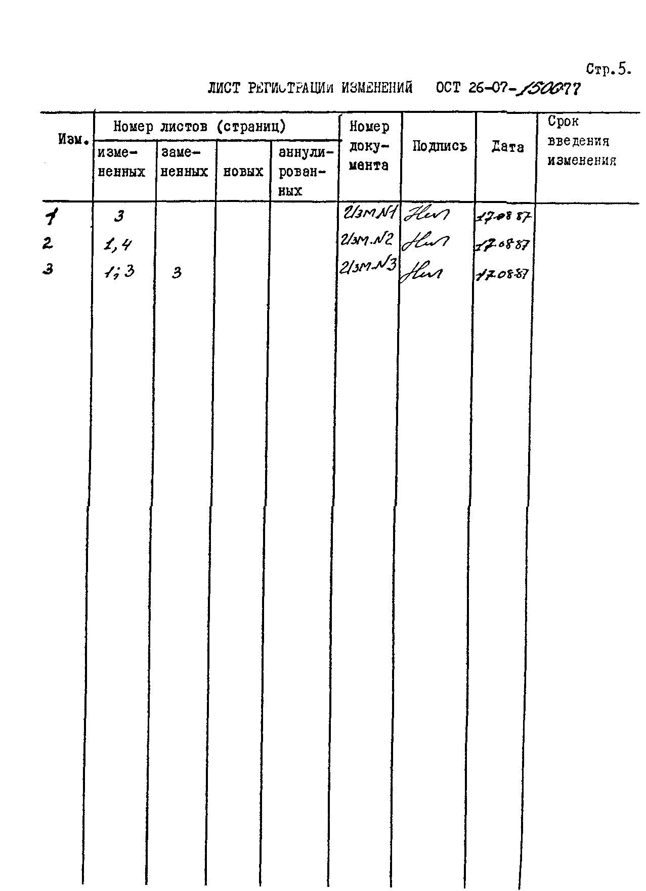 ОСТ 26-07-1500-77