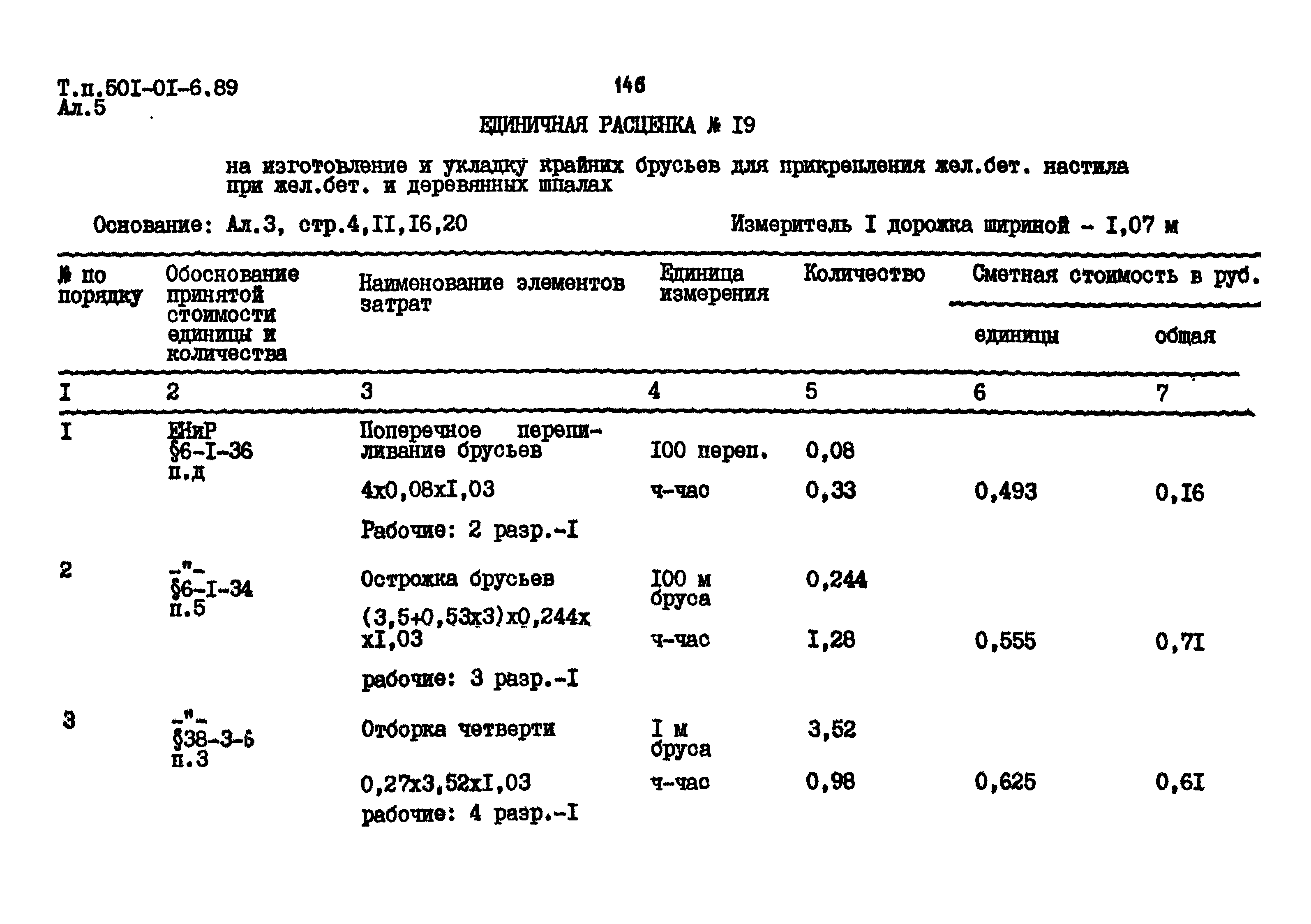 Типовые материалы для проектирования 501-01-6.89