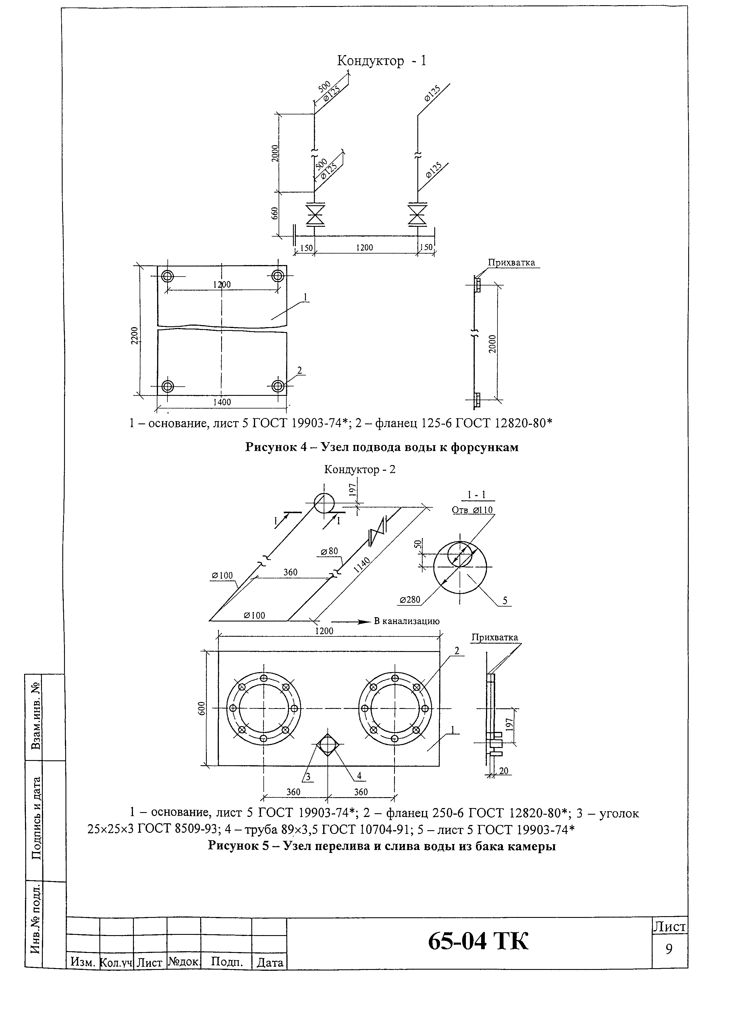 Технологическая карта 65-04 ТК