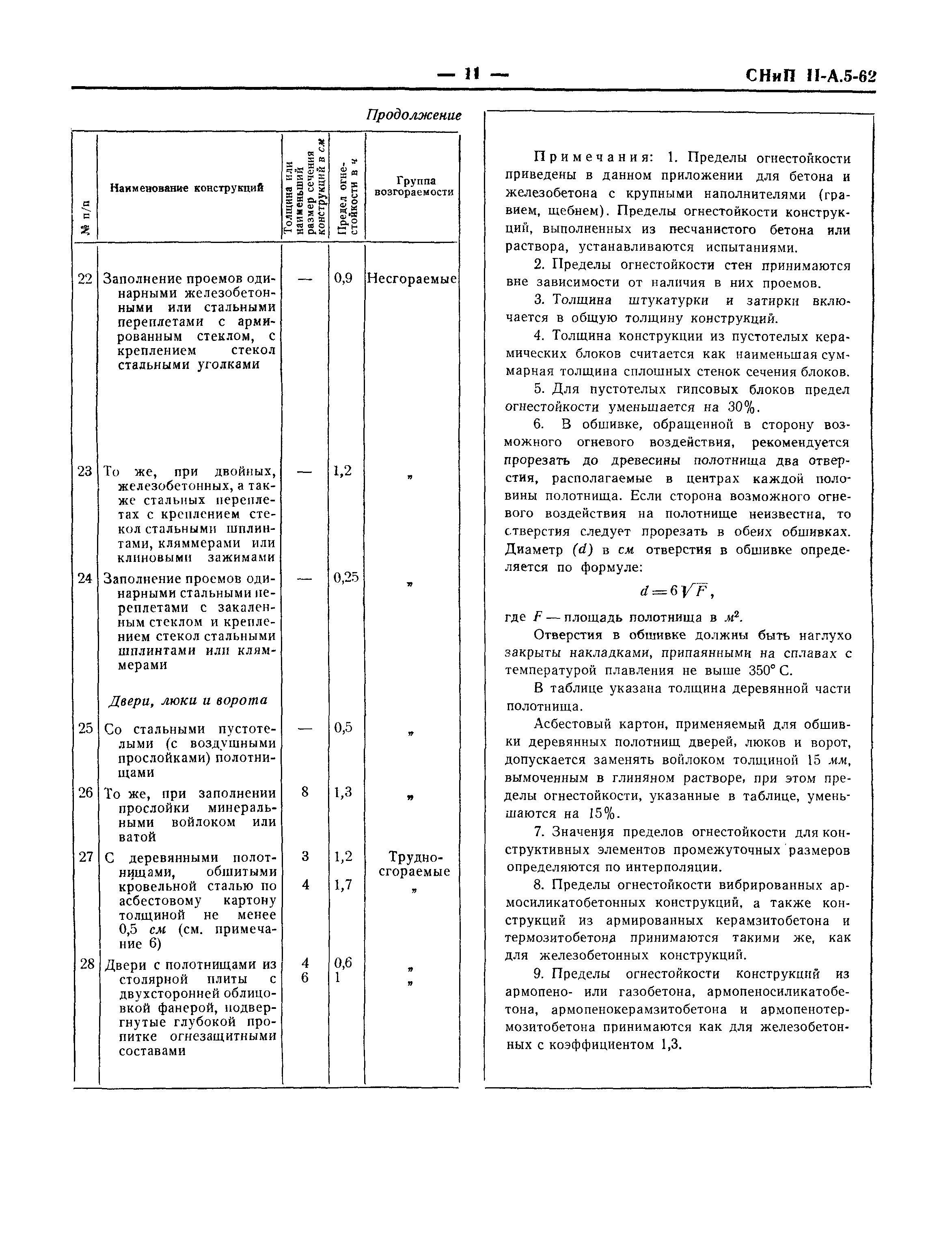 СНиП II-А.5-62