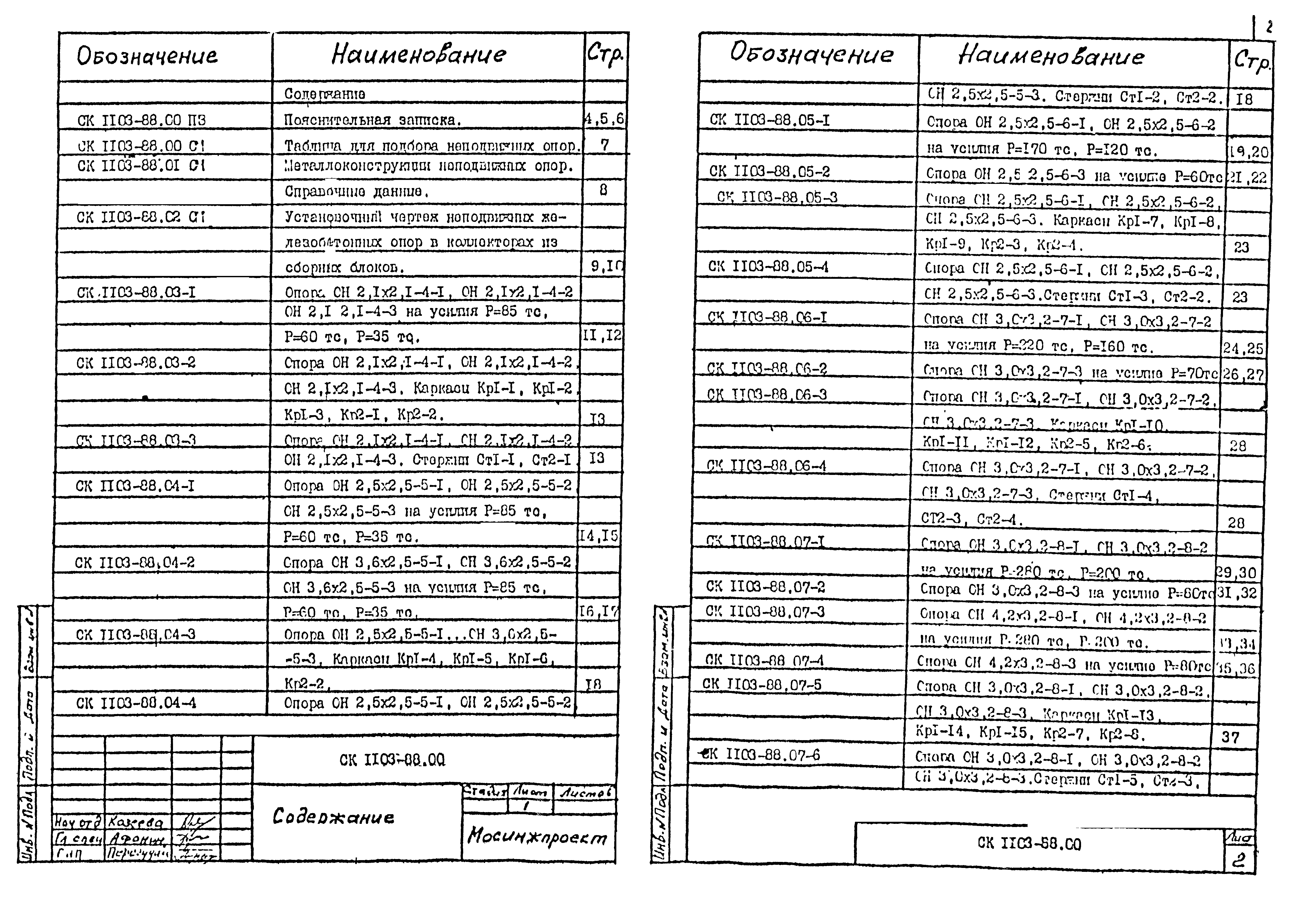 Альбом СК 1103-88