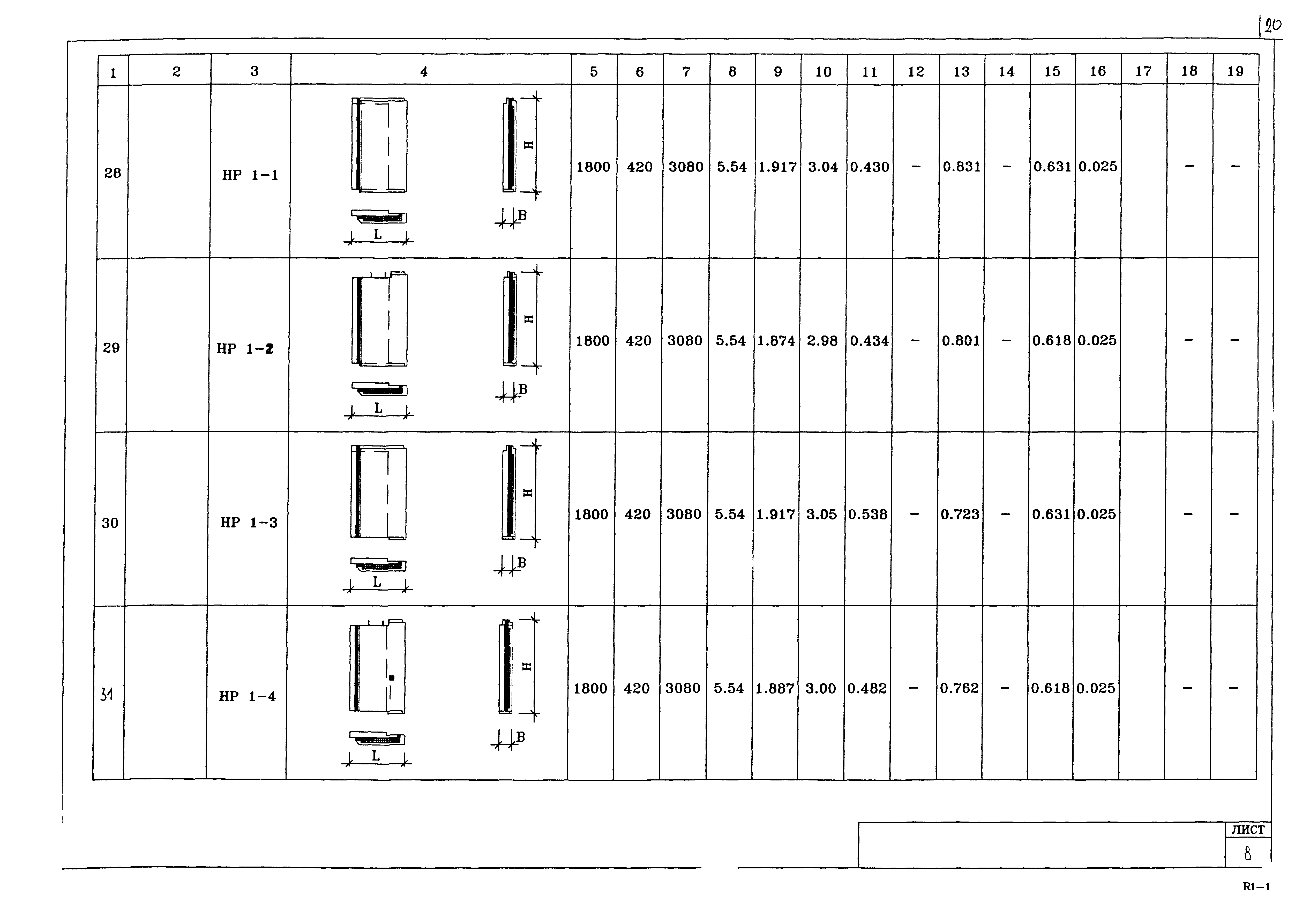 Альбом ИЖ 1.1-1