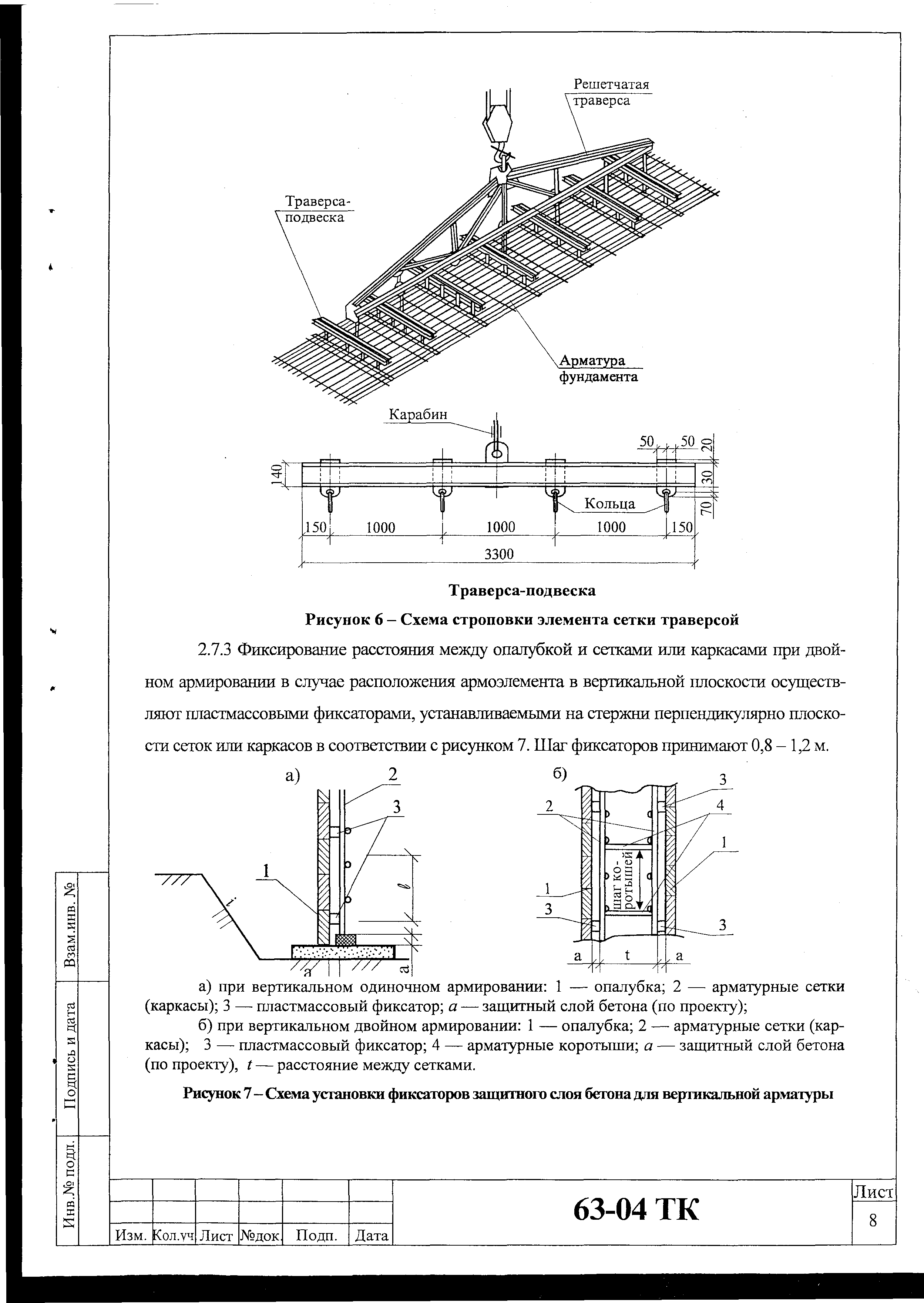 Технологическая карта 63-04 ТК