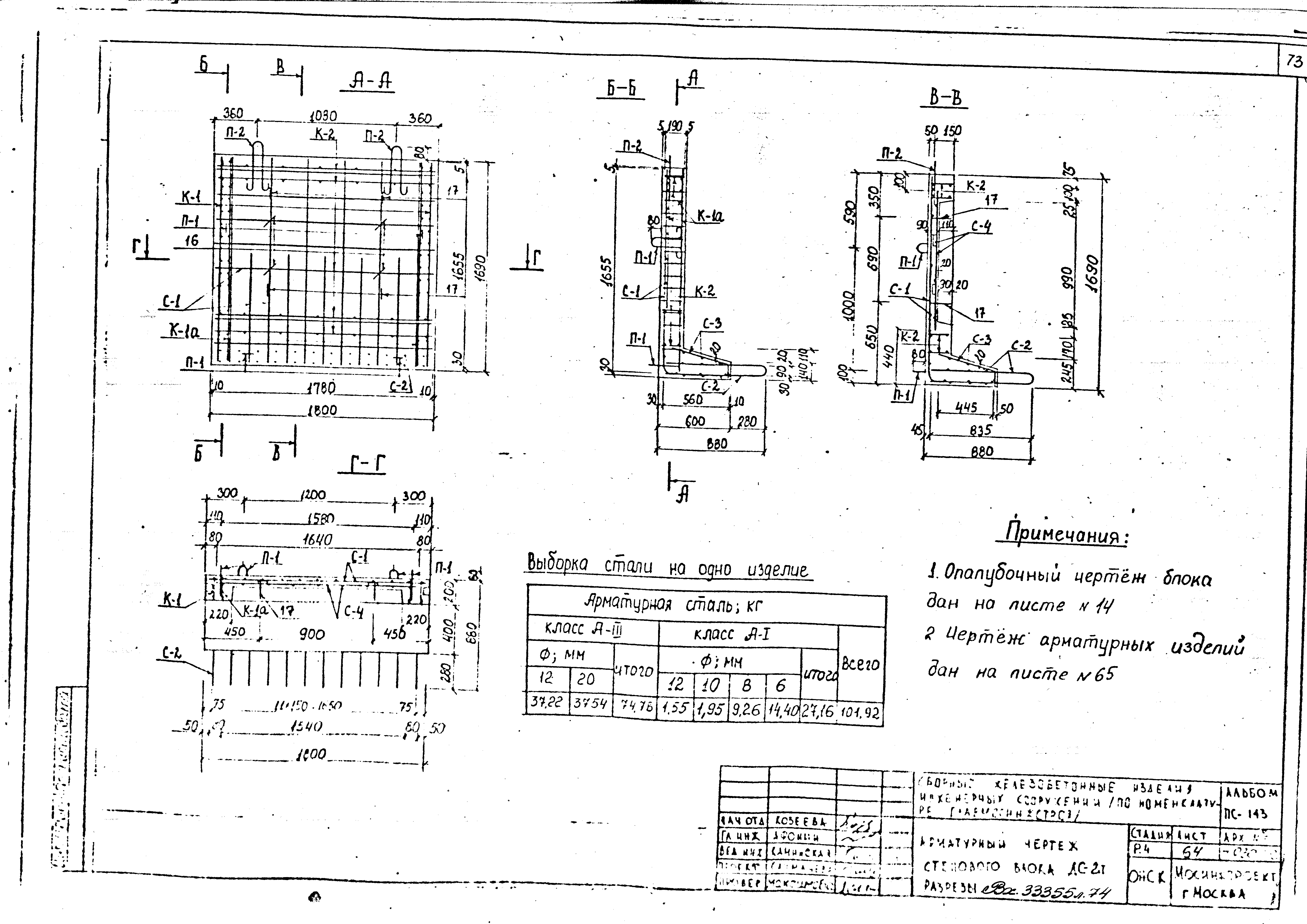 Альбом ПС-143