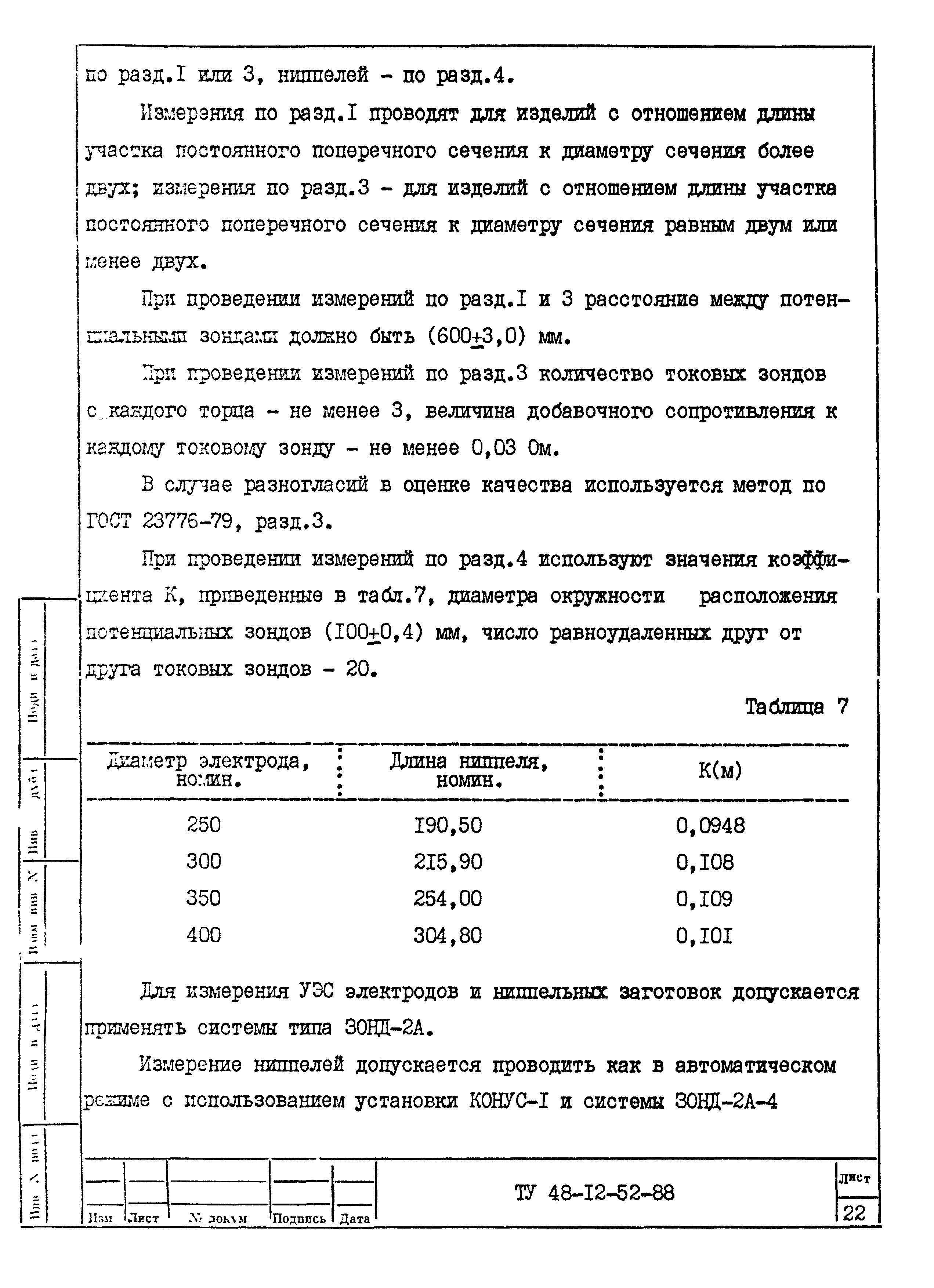 ТУ 48-12-52-88