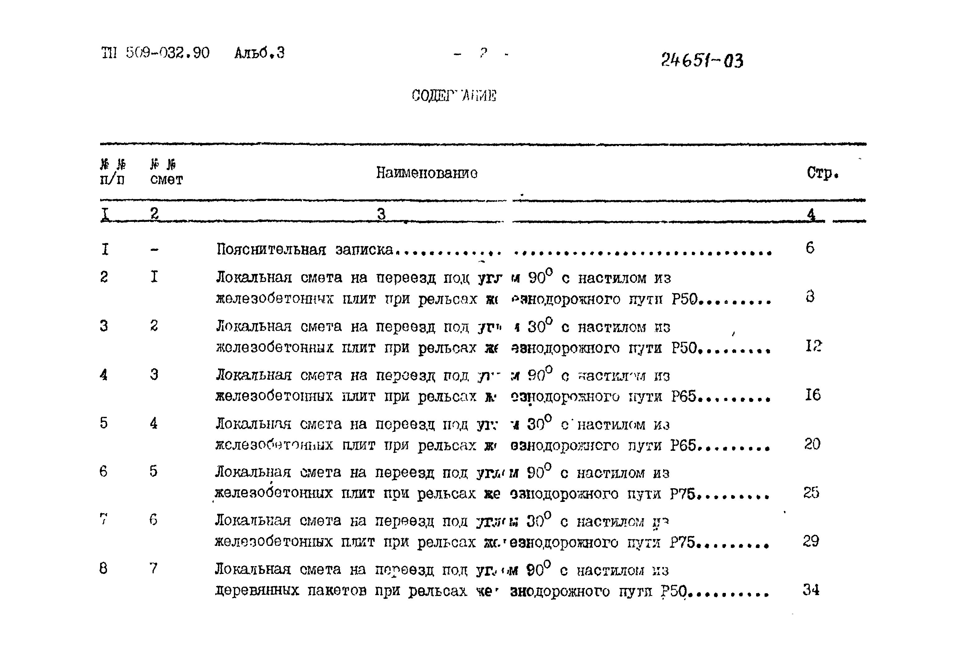 Типовые проектные решения 509-032.90