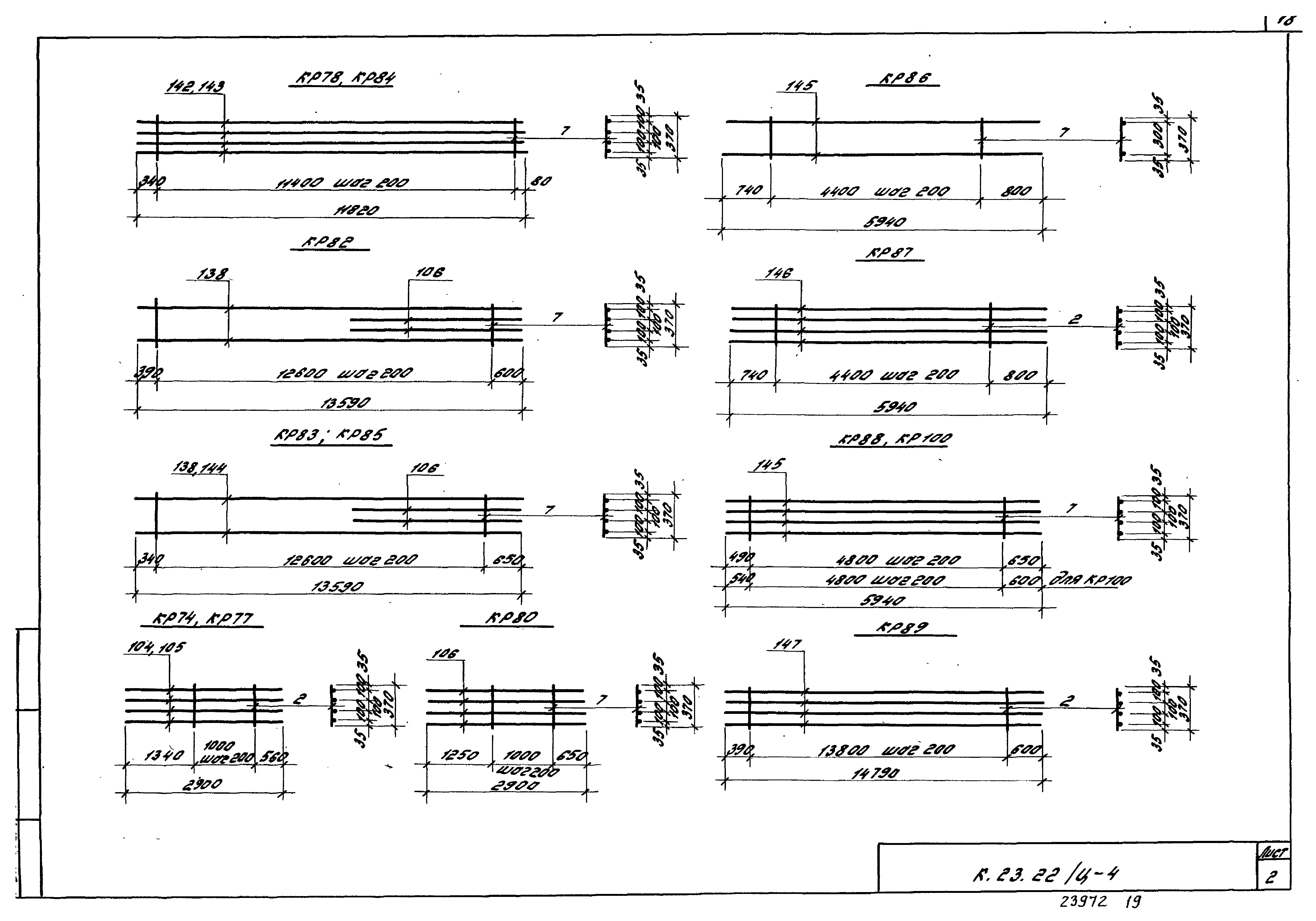 Шифр К.23.22/Ц