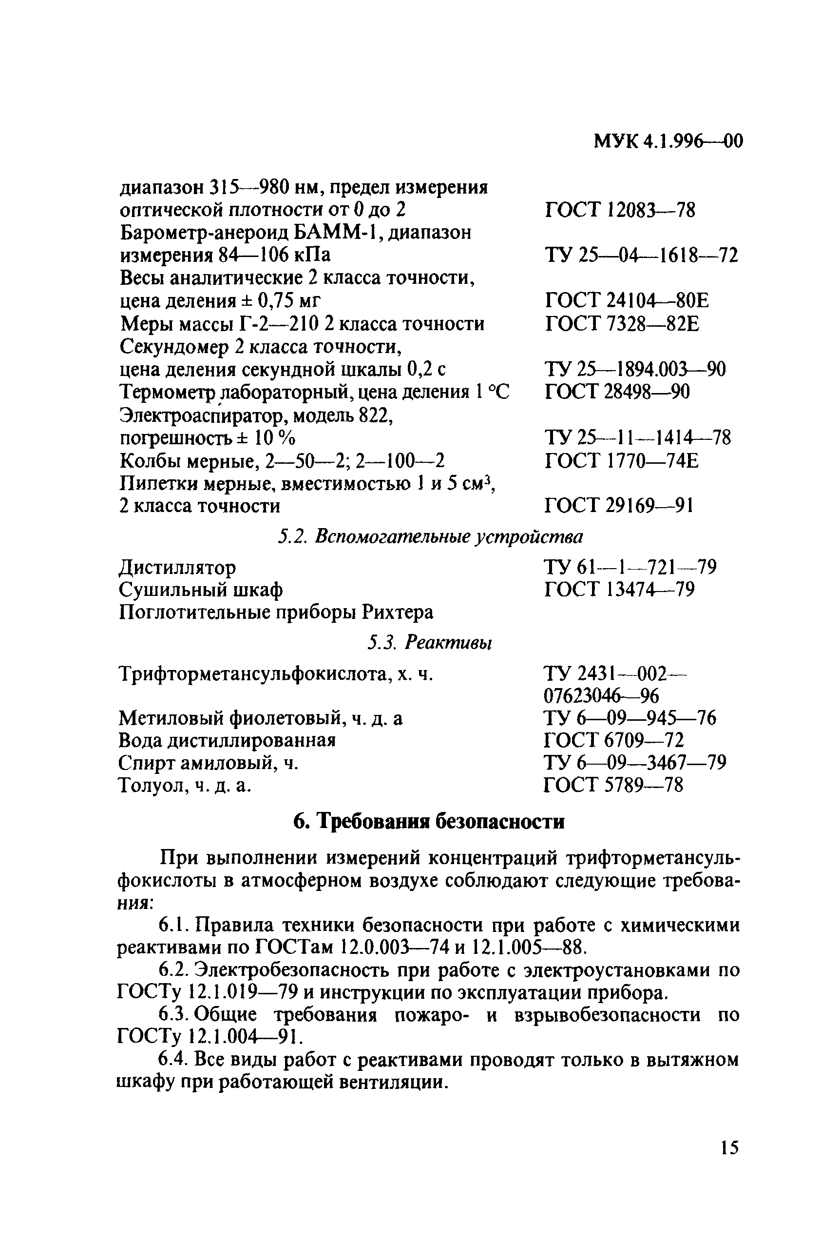 МУК 4.1.996-00