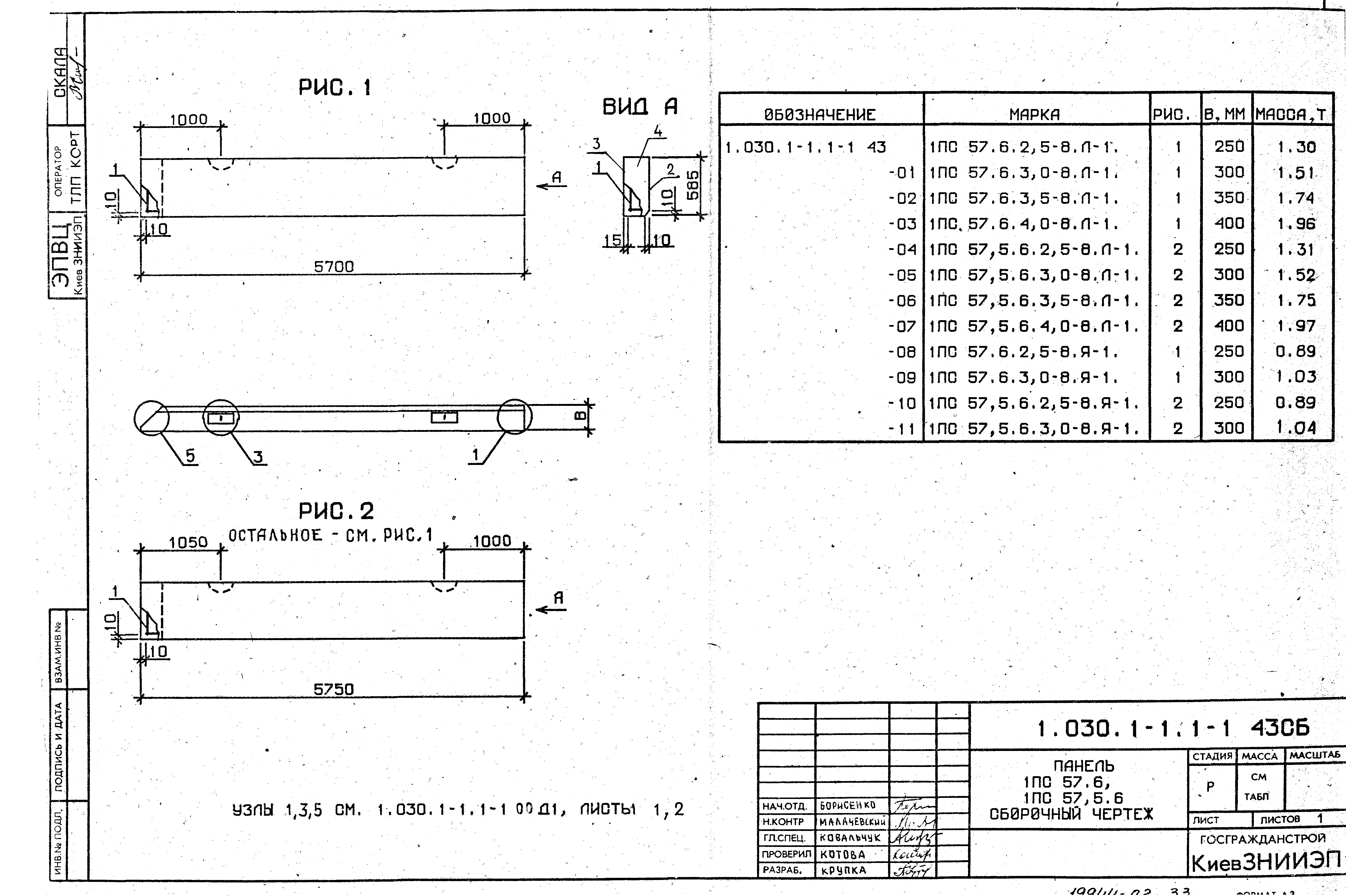 Серия 1.030.1-1