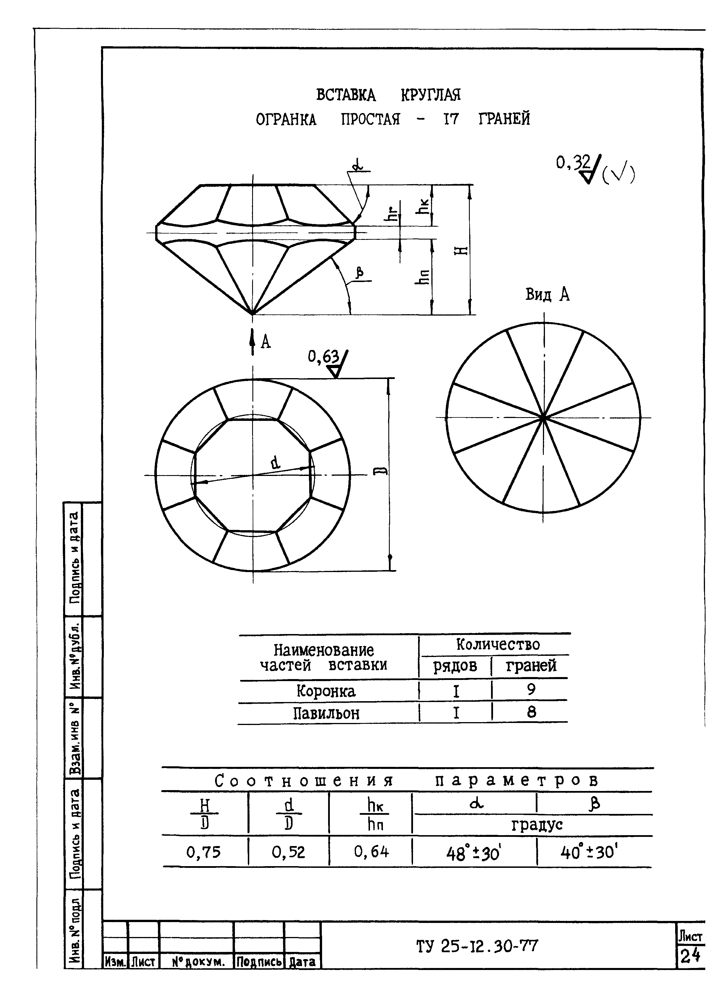 ТУ 25-12.30-77