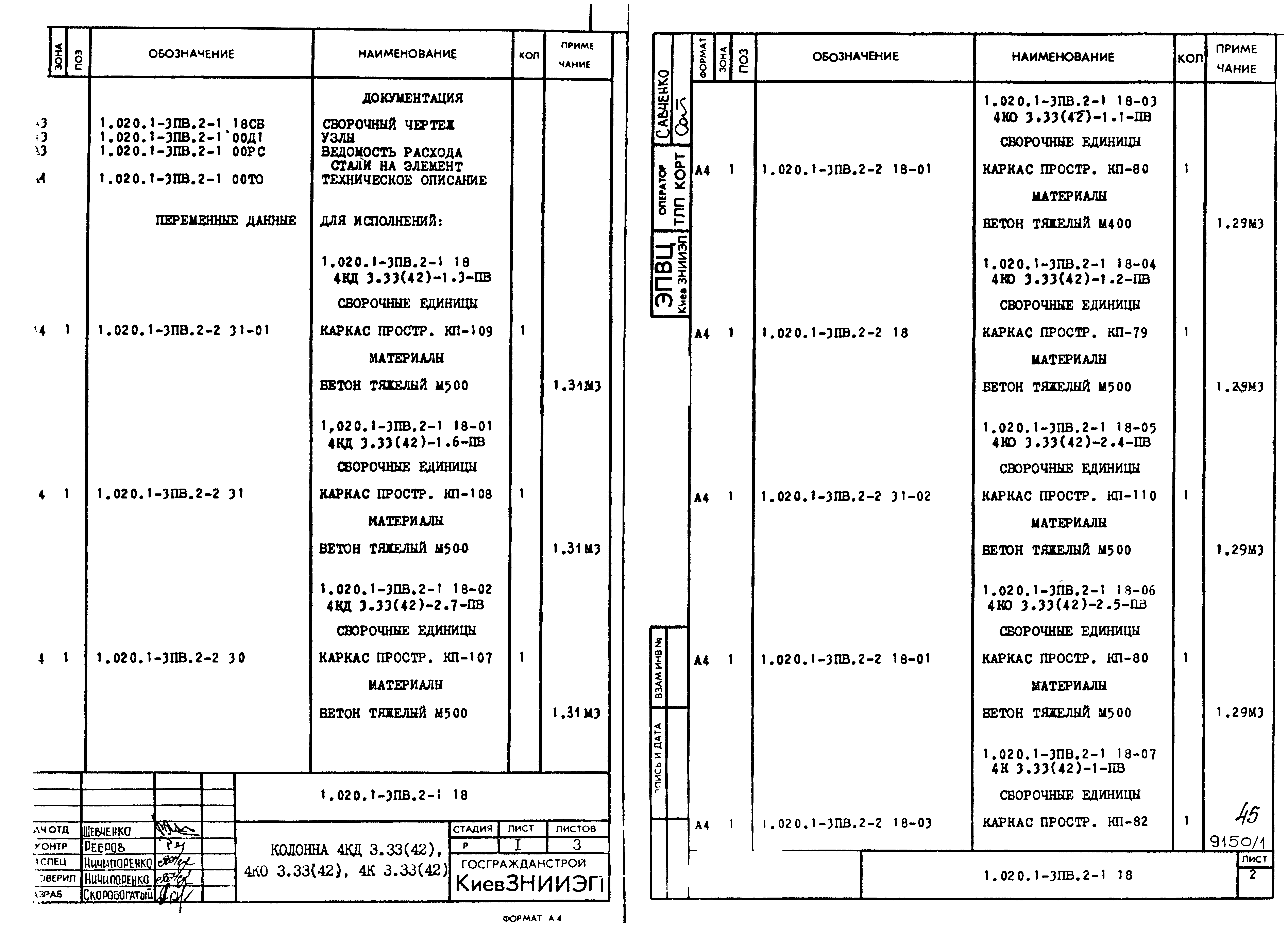 Серия 1.020.1-3пв