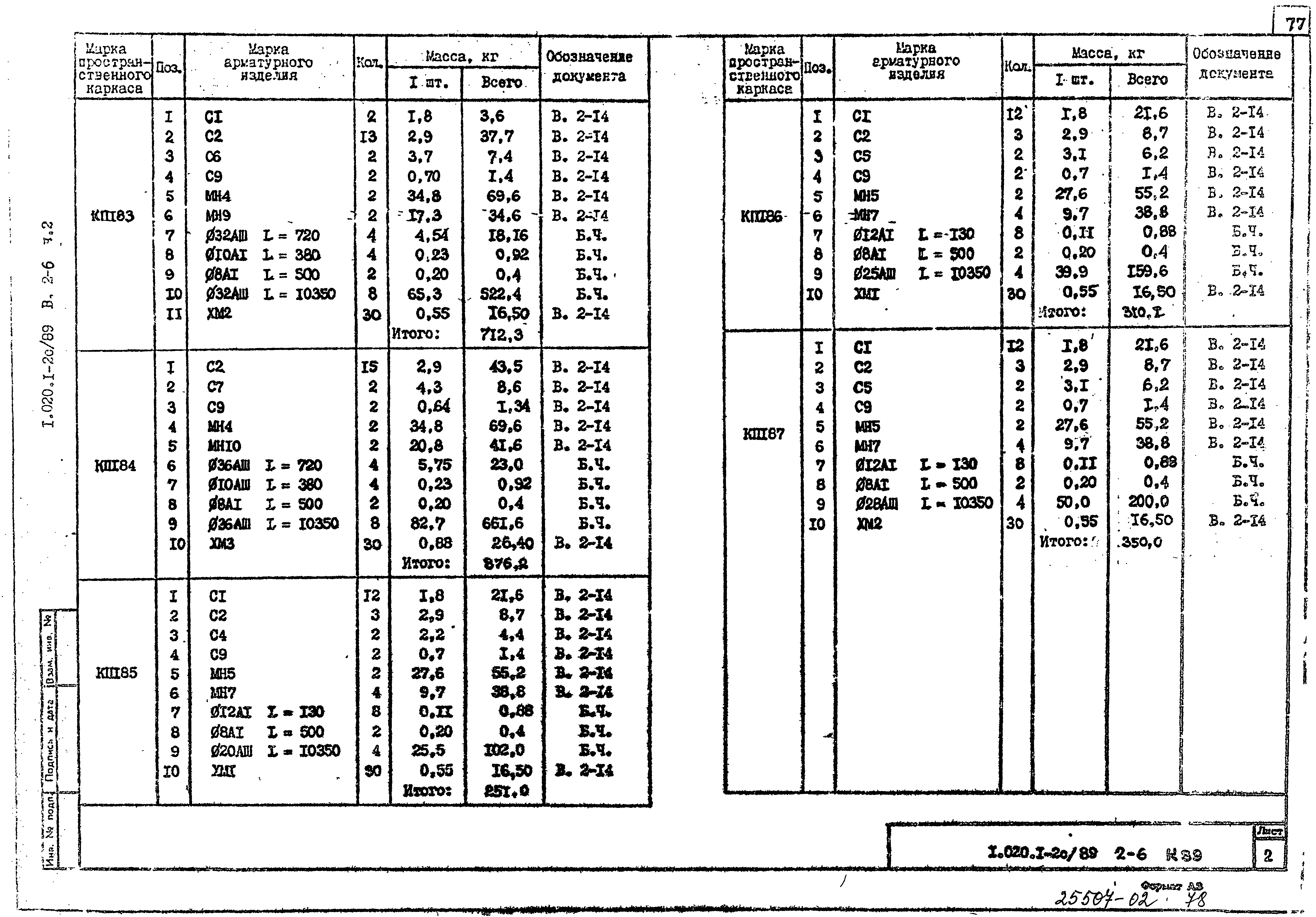 Серия 1.020.1-2с/89