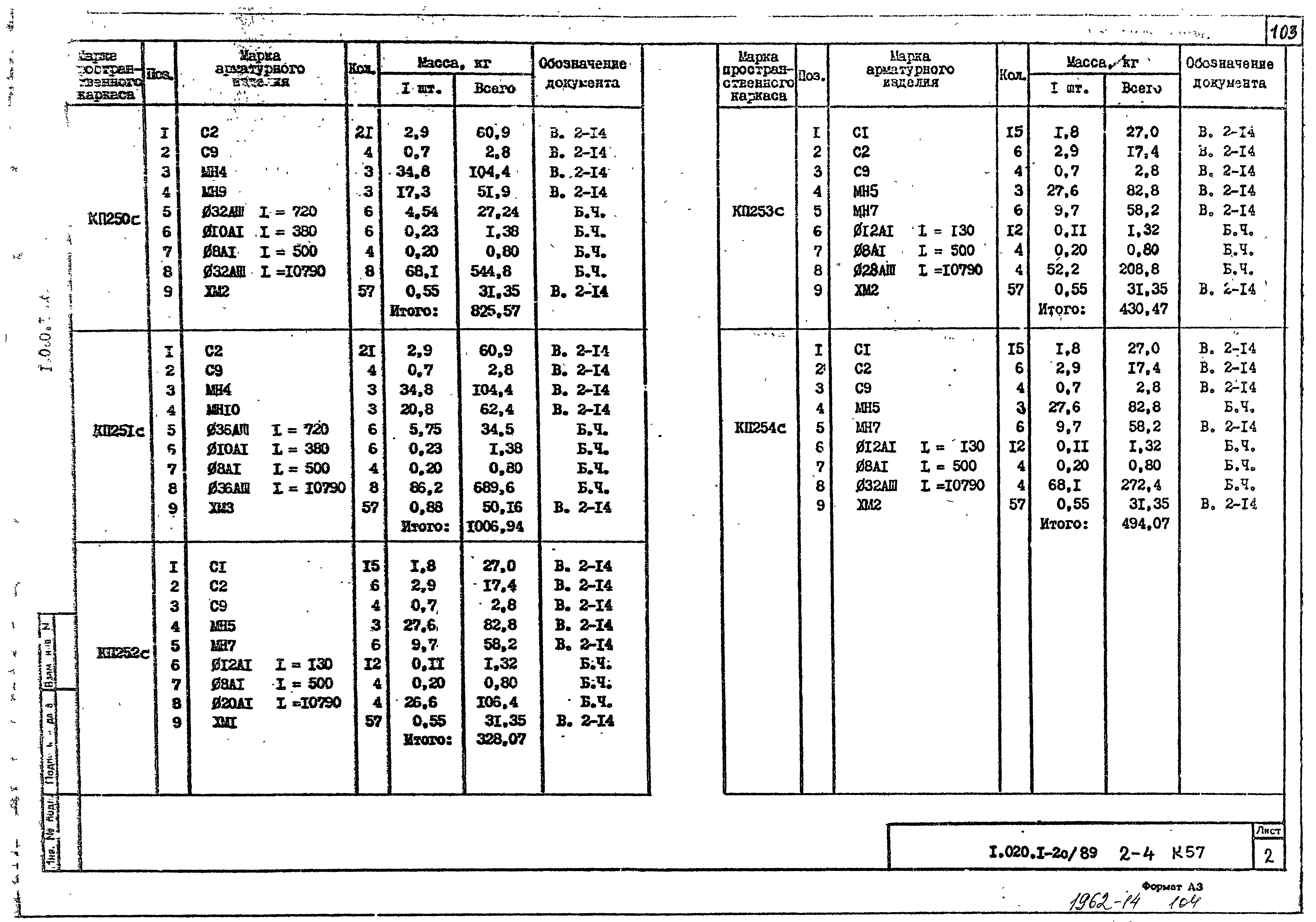 Серия 1.020.1-2с/89