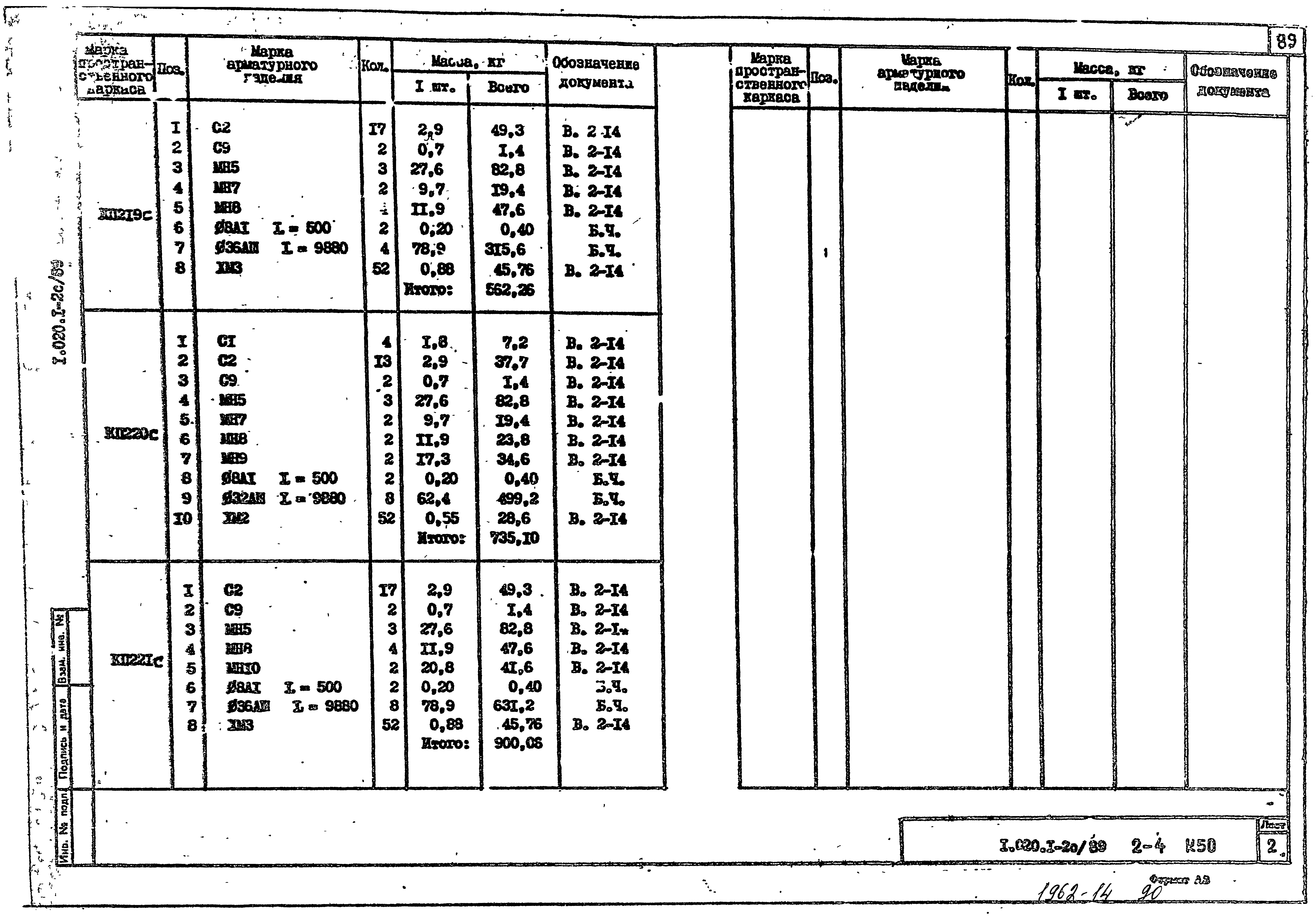 Серия 1.020.1-2с/89