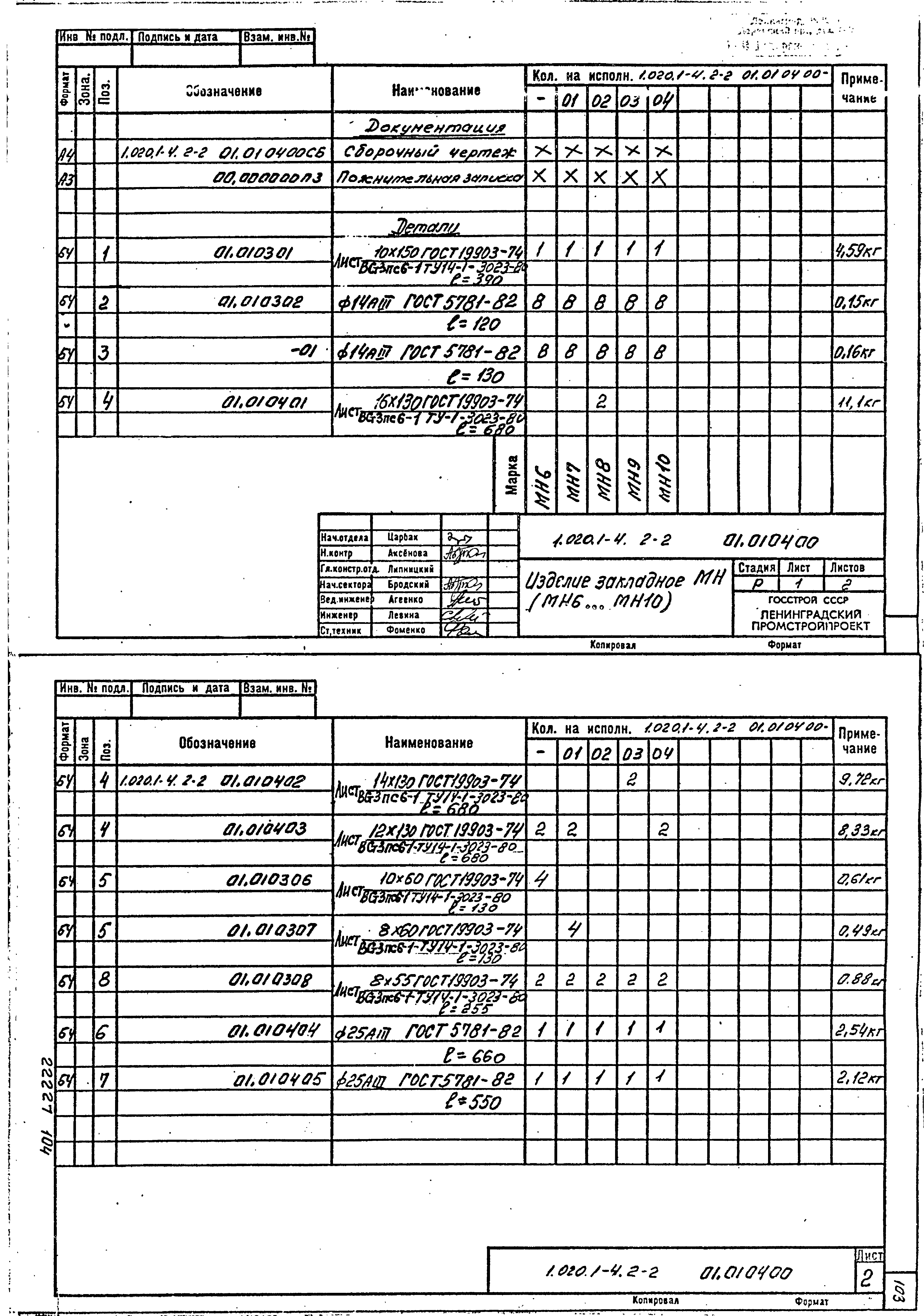 Серия 1.020.1-4