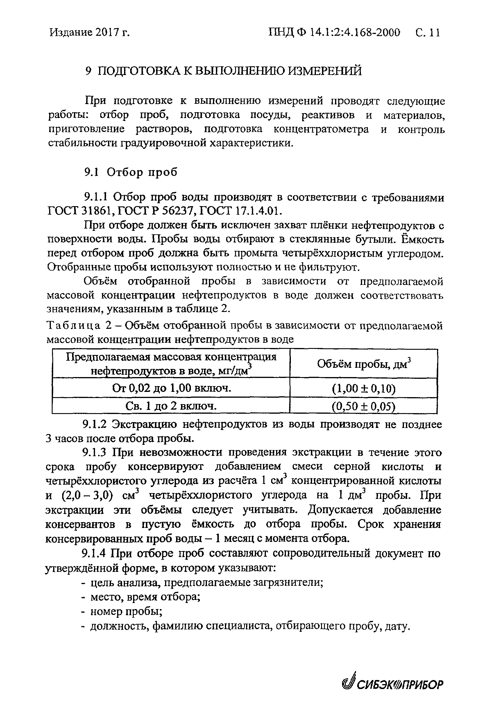 ПНД Ф 14.1:2:4.168-2000