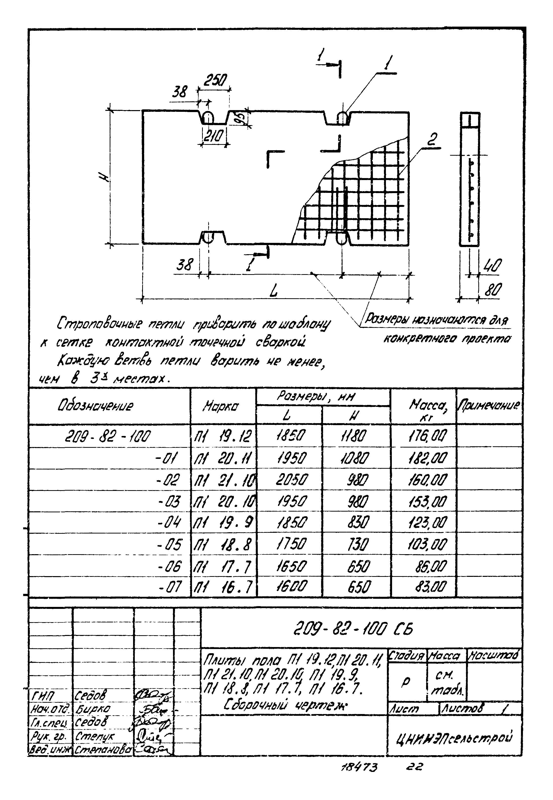 Шифр 209-82