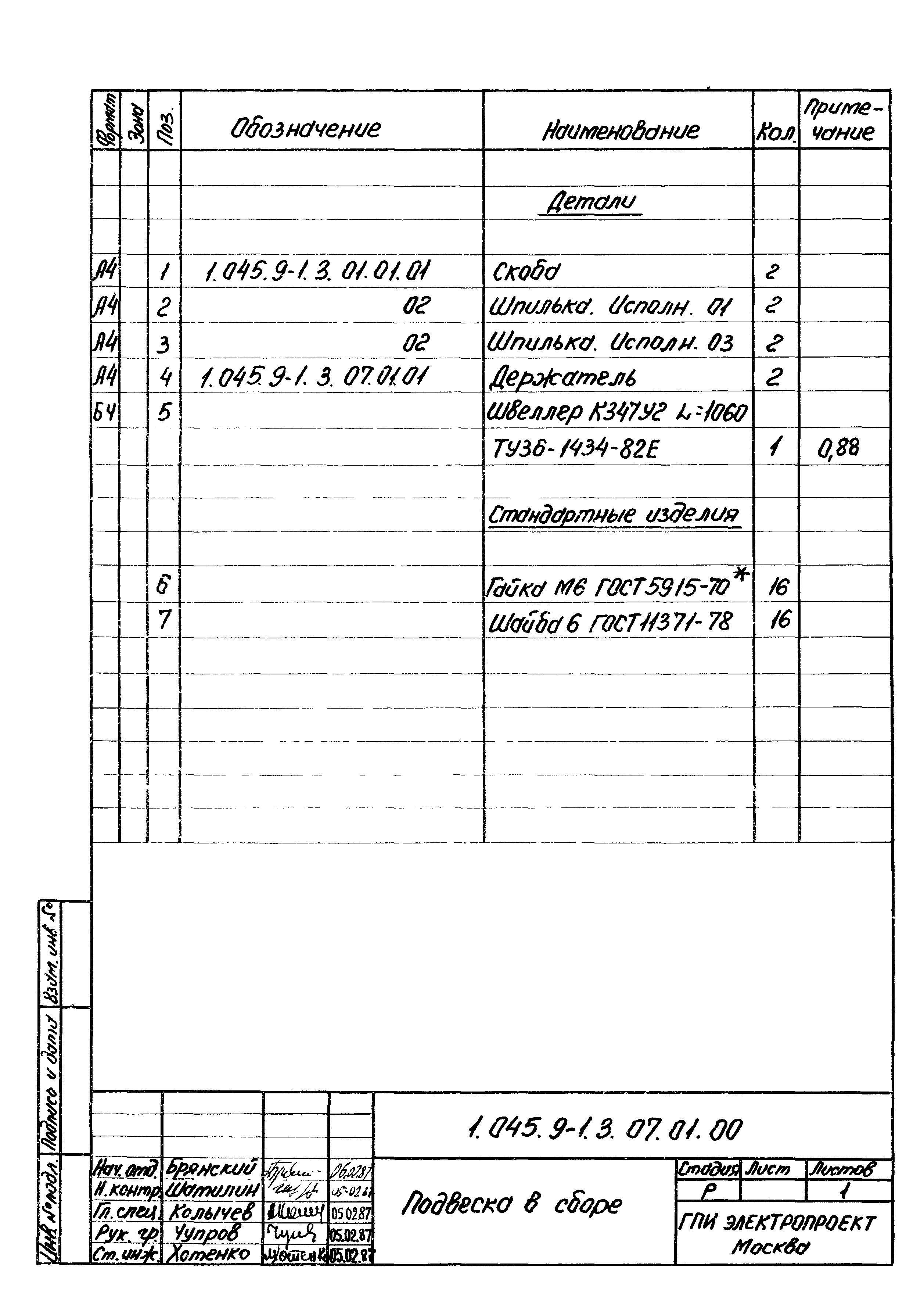 Серия 1.045.9-1