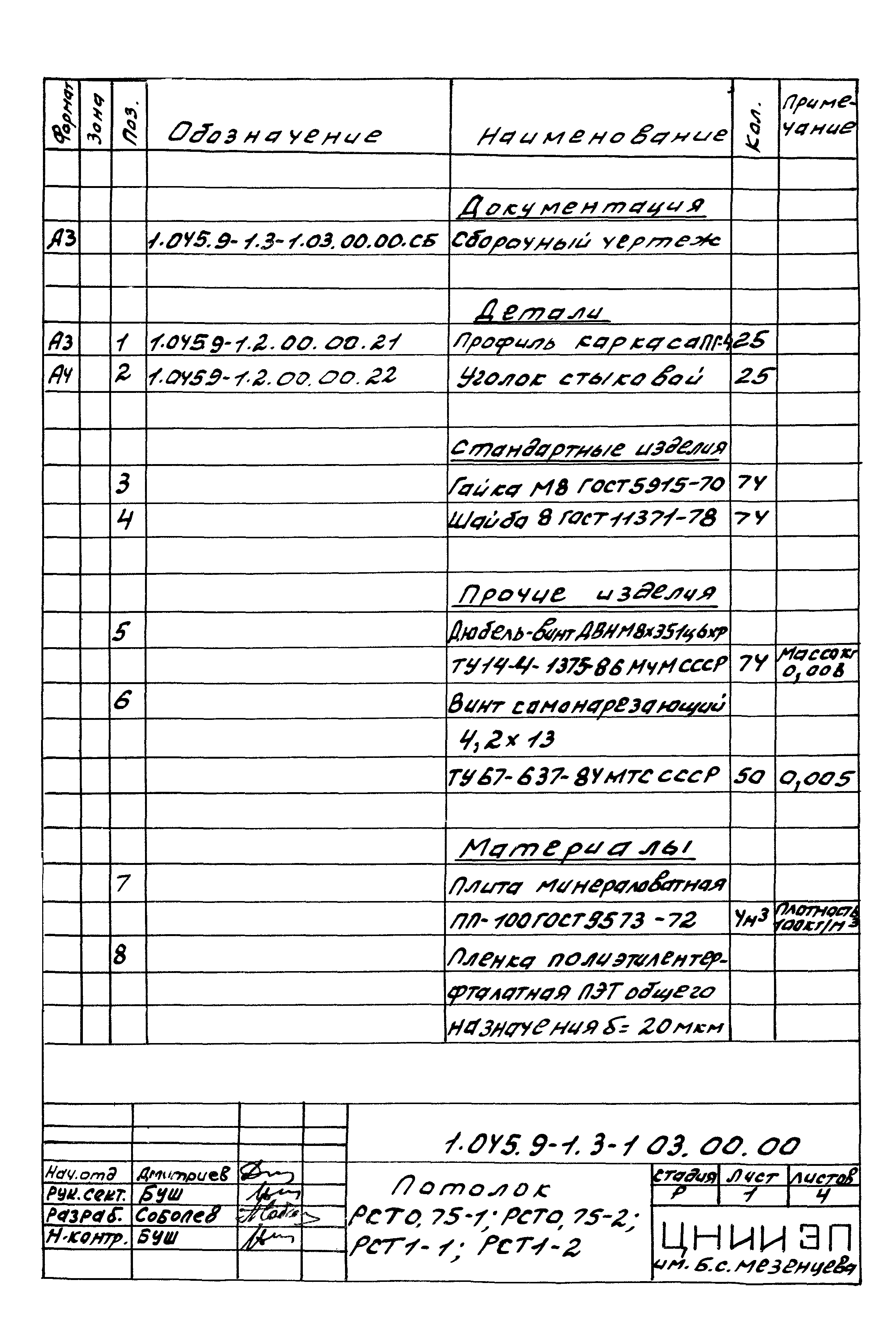 Серия 1.045.9-1