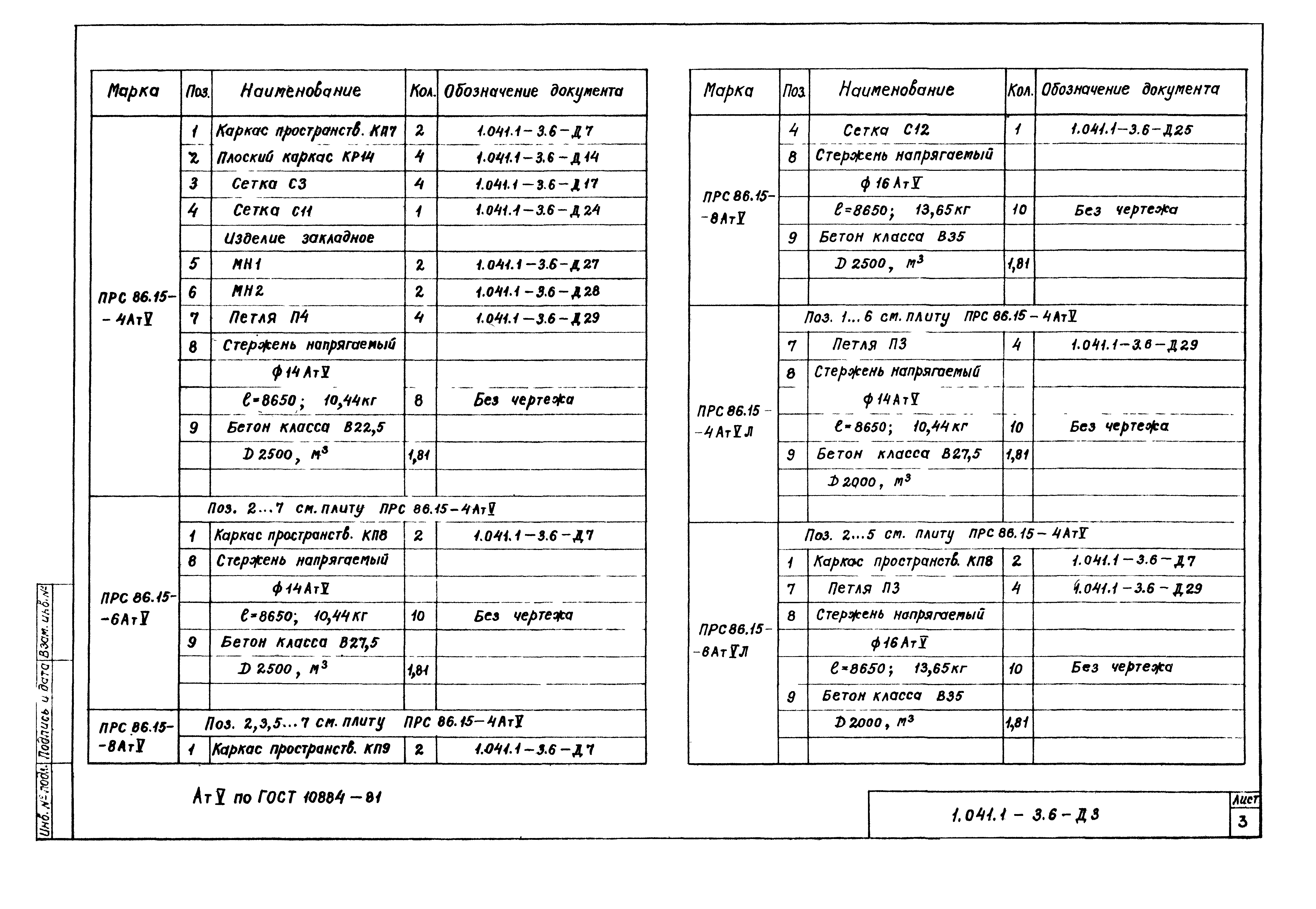 Серия 1.041.1-3